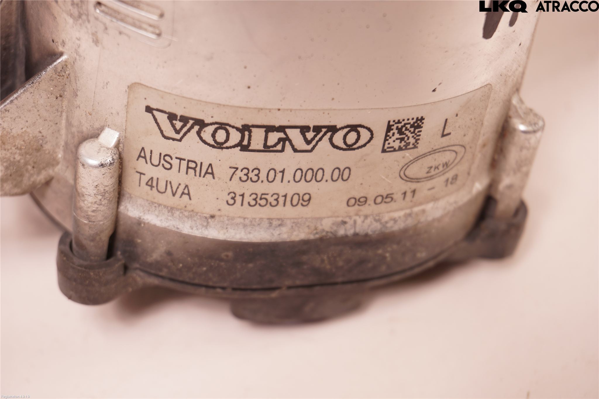 Volvo C70 10-13 Dimljus-Varselljus Fram