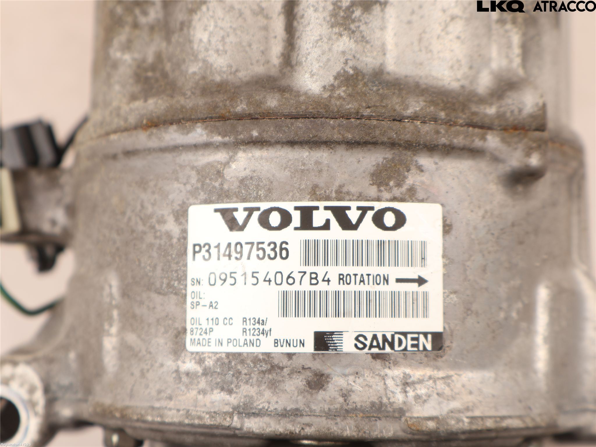 Volvo XC60 14-17 Ac Kompressor