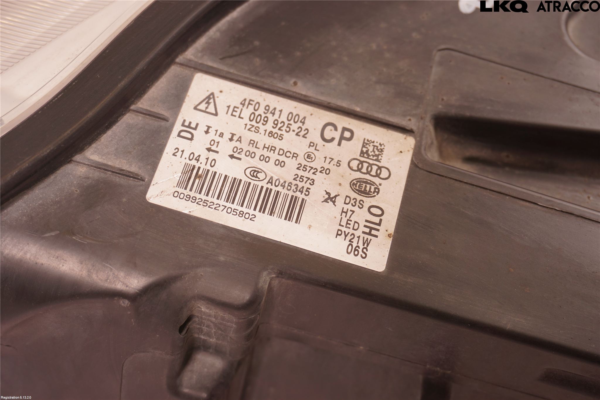 Audi A6/S6     05-11 Strålkastare Höger