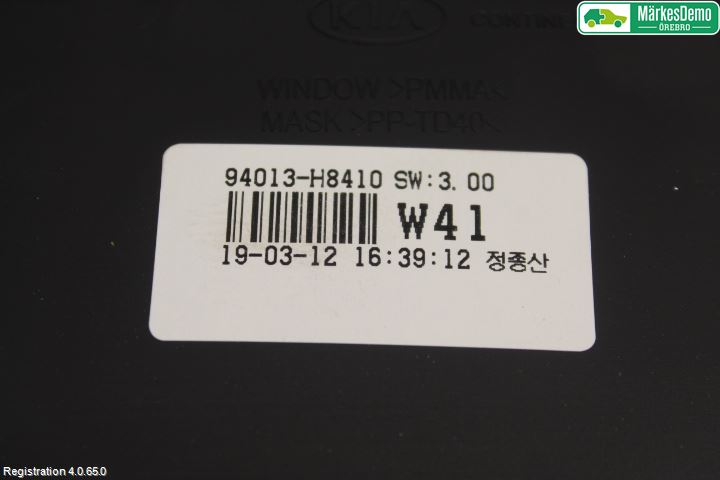 Kia STONIC 18->> Instrument Komb