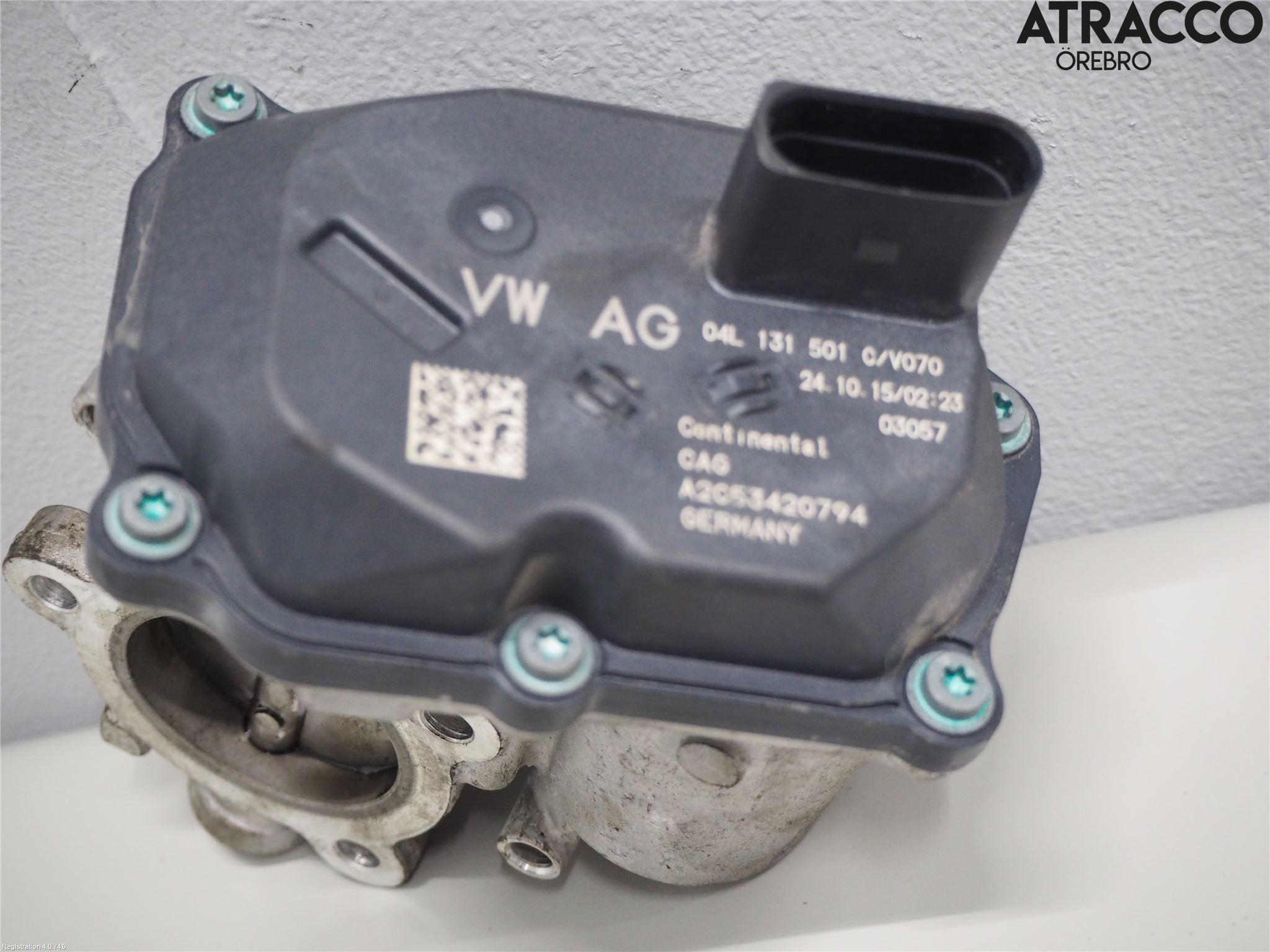 Volkswagen VW GOLF / E-GOLF VII 13-20 Egr Ventil