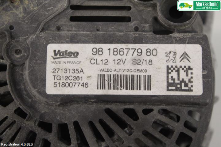 Peugeot PEUGOT 208 16-19 Generator