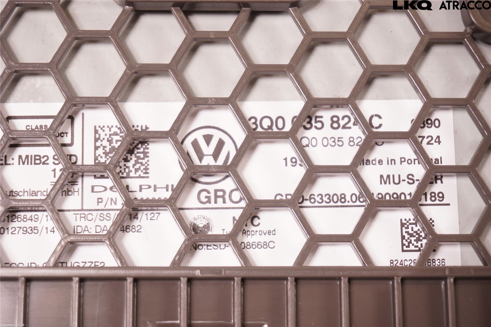 Volkswagen VW CRAFTER II / E-CRAFTER 17- Styrenhet Multimedia