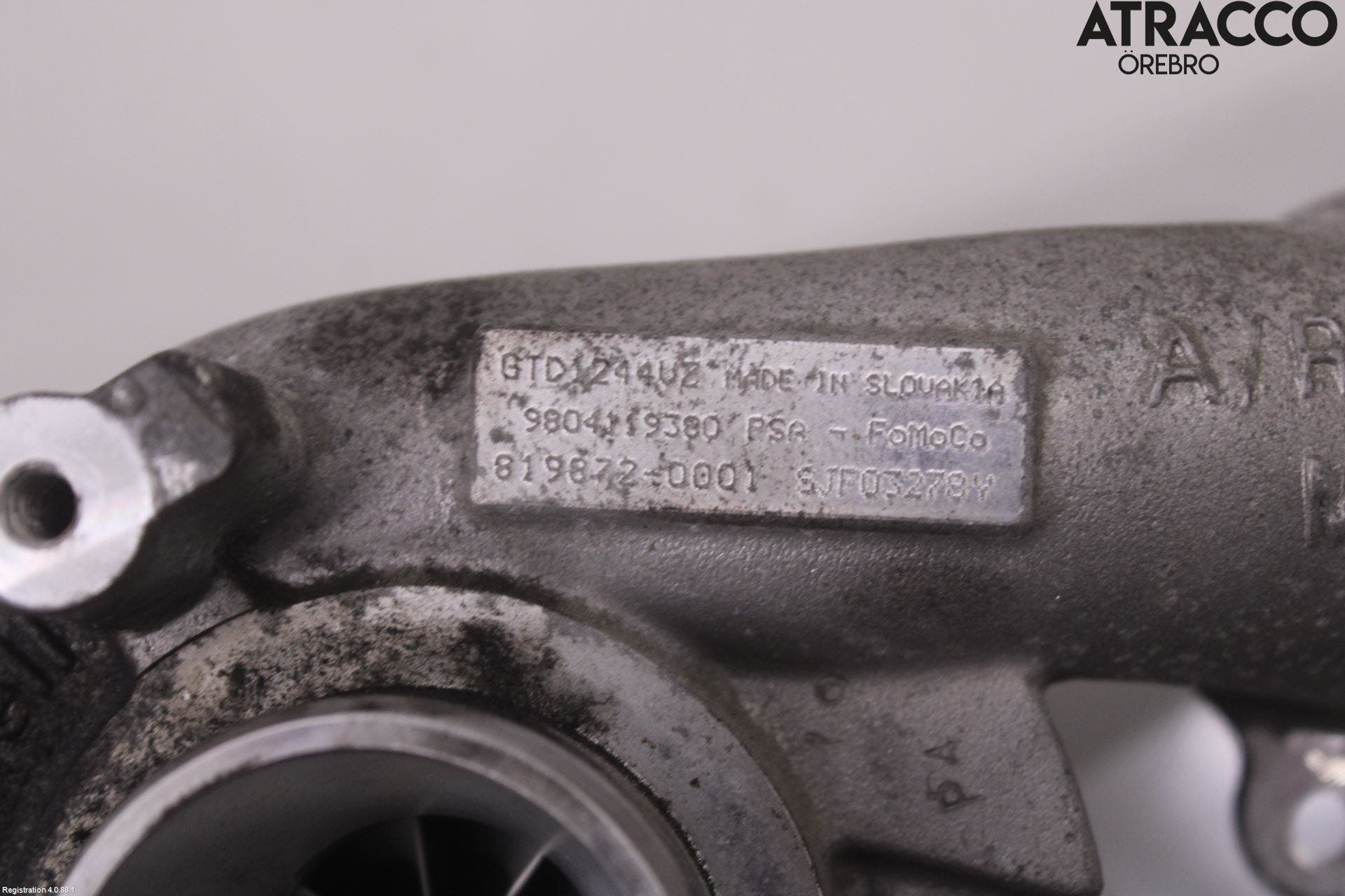 Citroen C4 GRAND PICASSO 14-18 Turboaggregat