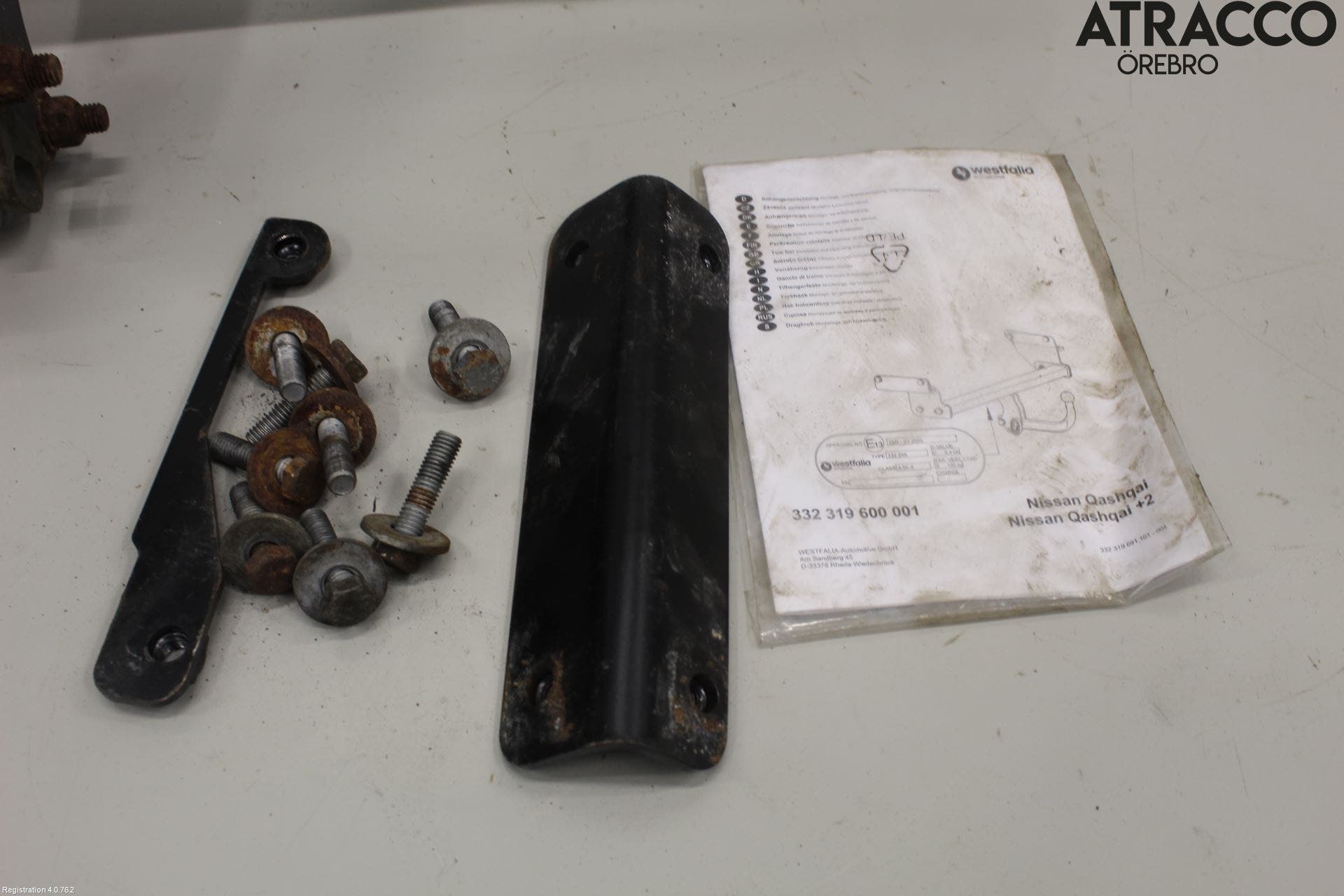 Nissan QASHQAI+2 08-10 Dragkrok