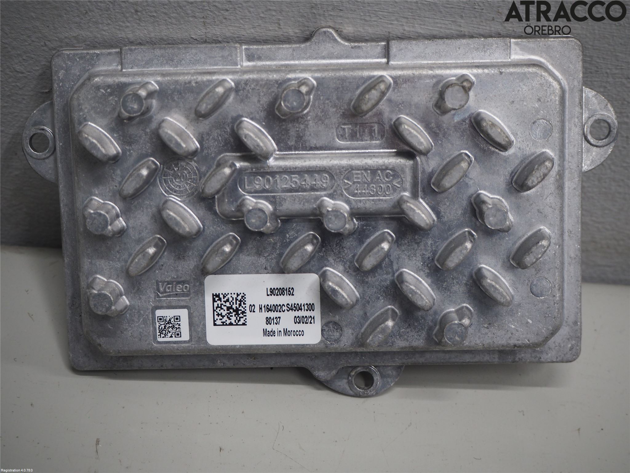 Peugeot 3008 17-24 Styrenhet Strålkastare