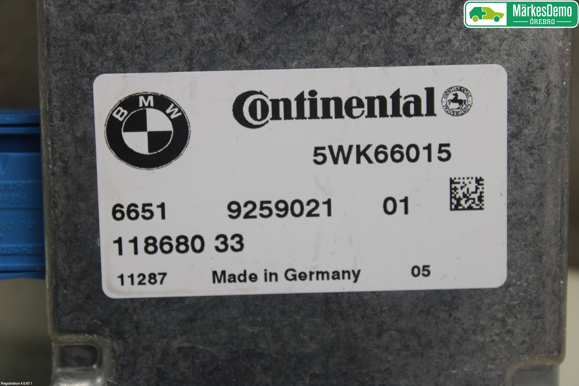 BMW 7 F01/02/03/04 09-15 Styrenhet Parkeringshjälp