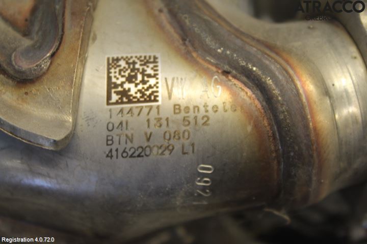 Volkswagen VW GOLF / E-GOLF VII 13-20 Avgaskylare