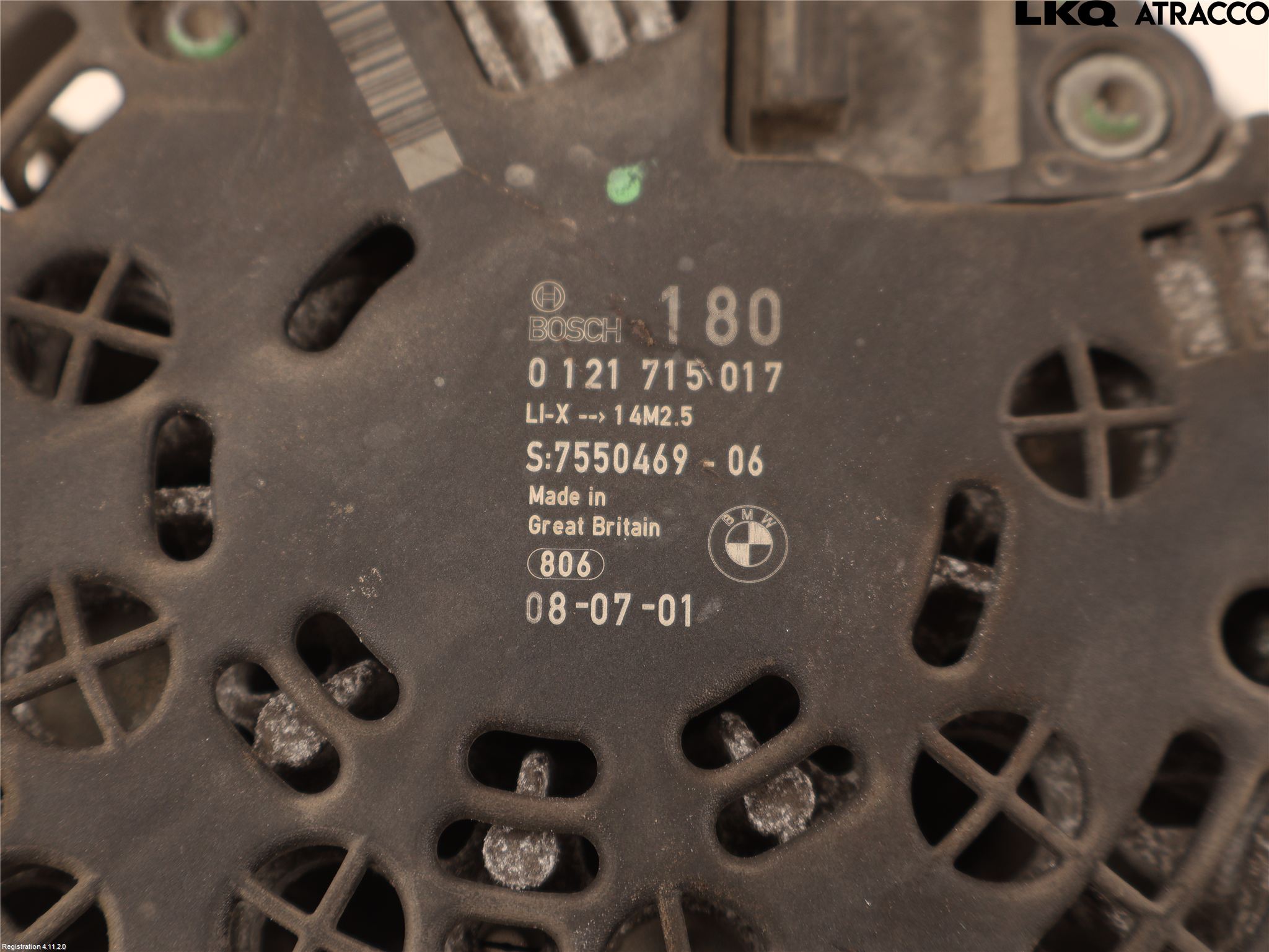 BMW 1 E87/81 5D/3D 03-11 Generator