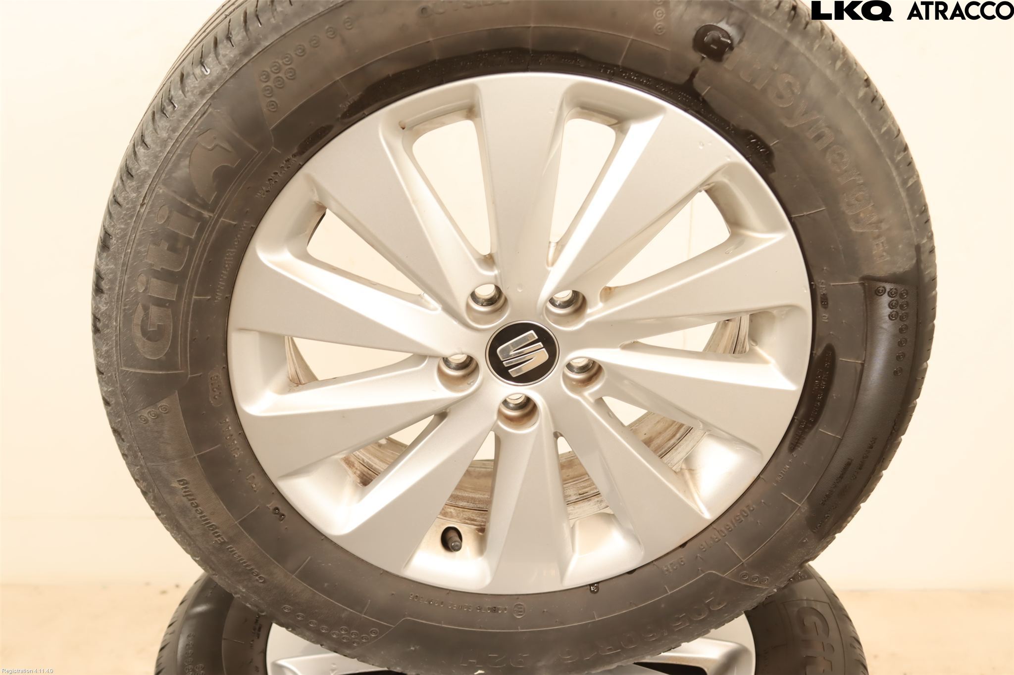 Seat ARONA Sommardäck Alumfälg 4St