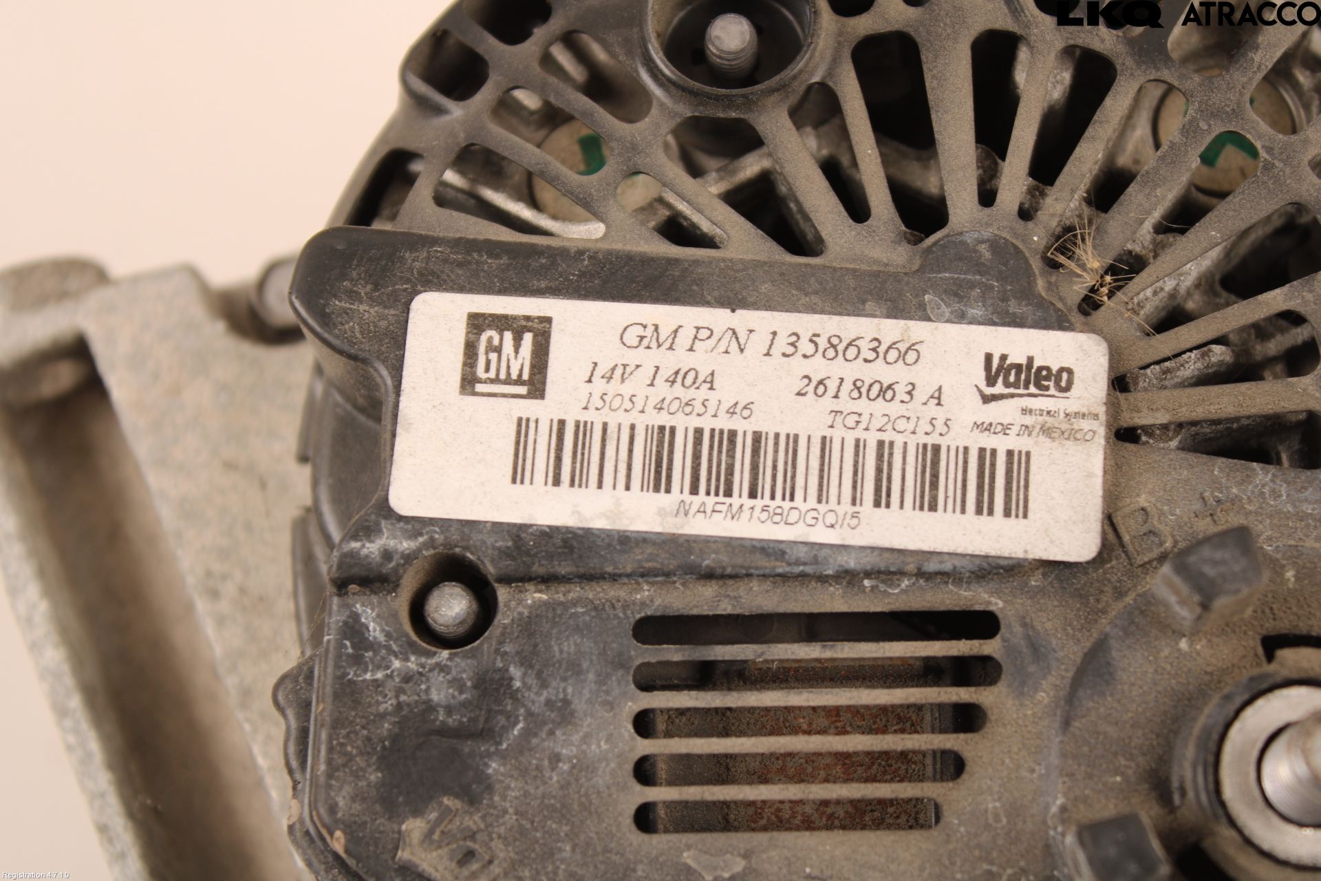 Opel ASTRA J 10-15 Generator