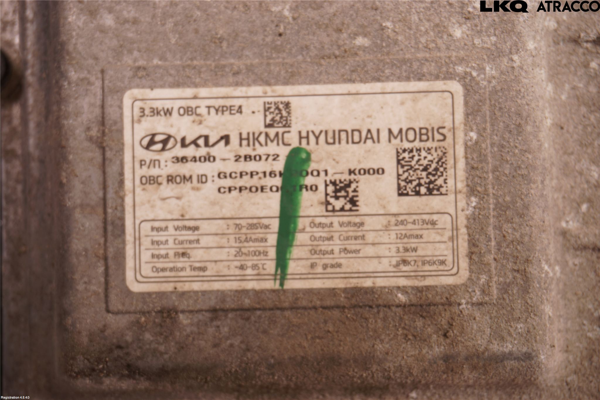 Kia CEED/CEED SW 19- Batteriladdare Högspänning