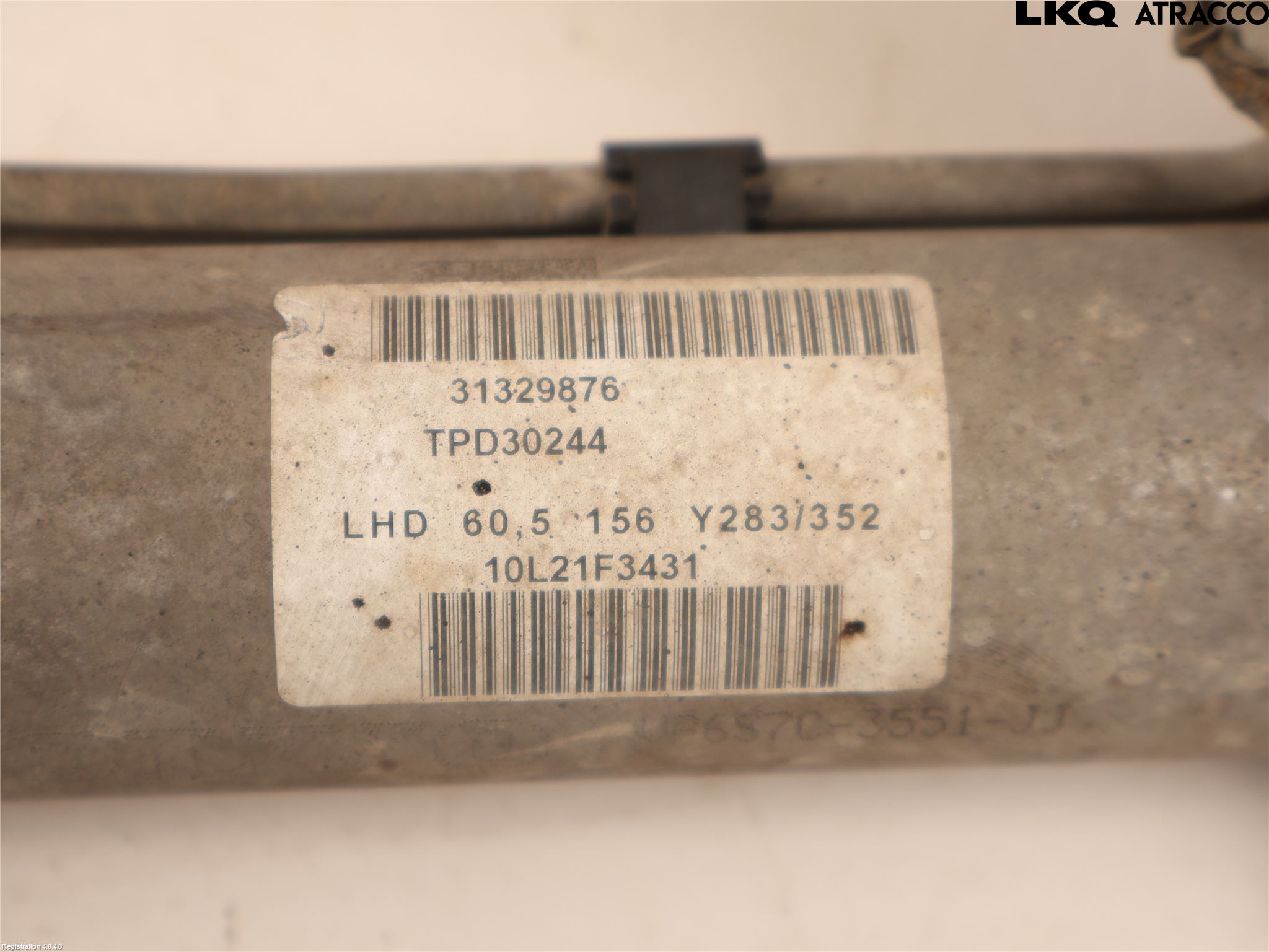 Volvo V60 11-13 Styrväxel Servo -Snäcka