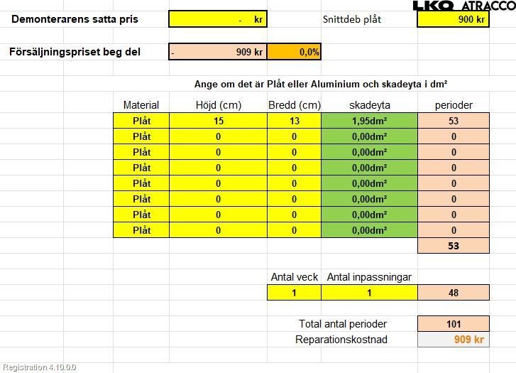 Kia NIRO (DE) 17-22 Dörr Bak Höger