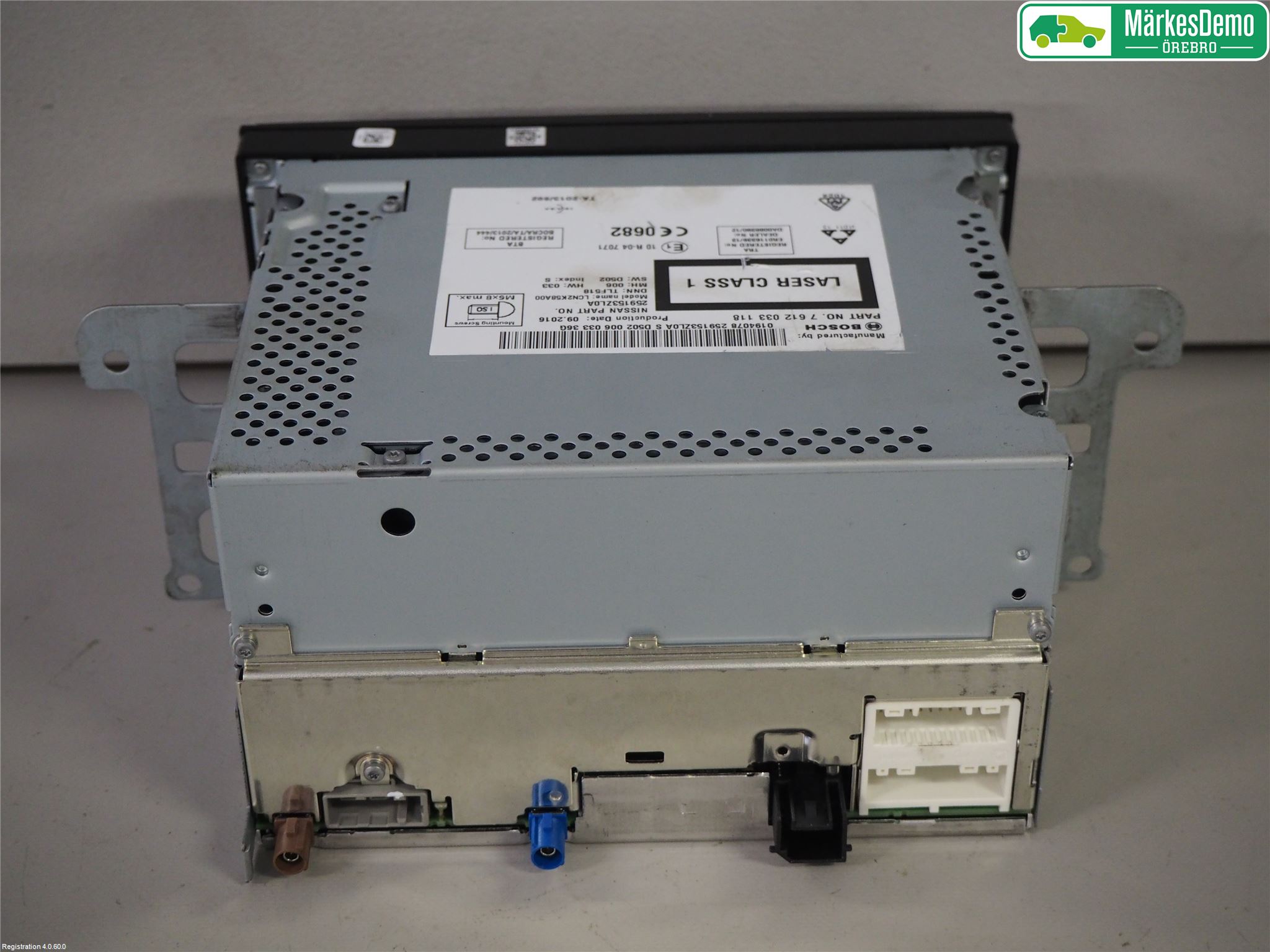 Nissan PULSAR Cd Radio - Multimediapanel