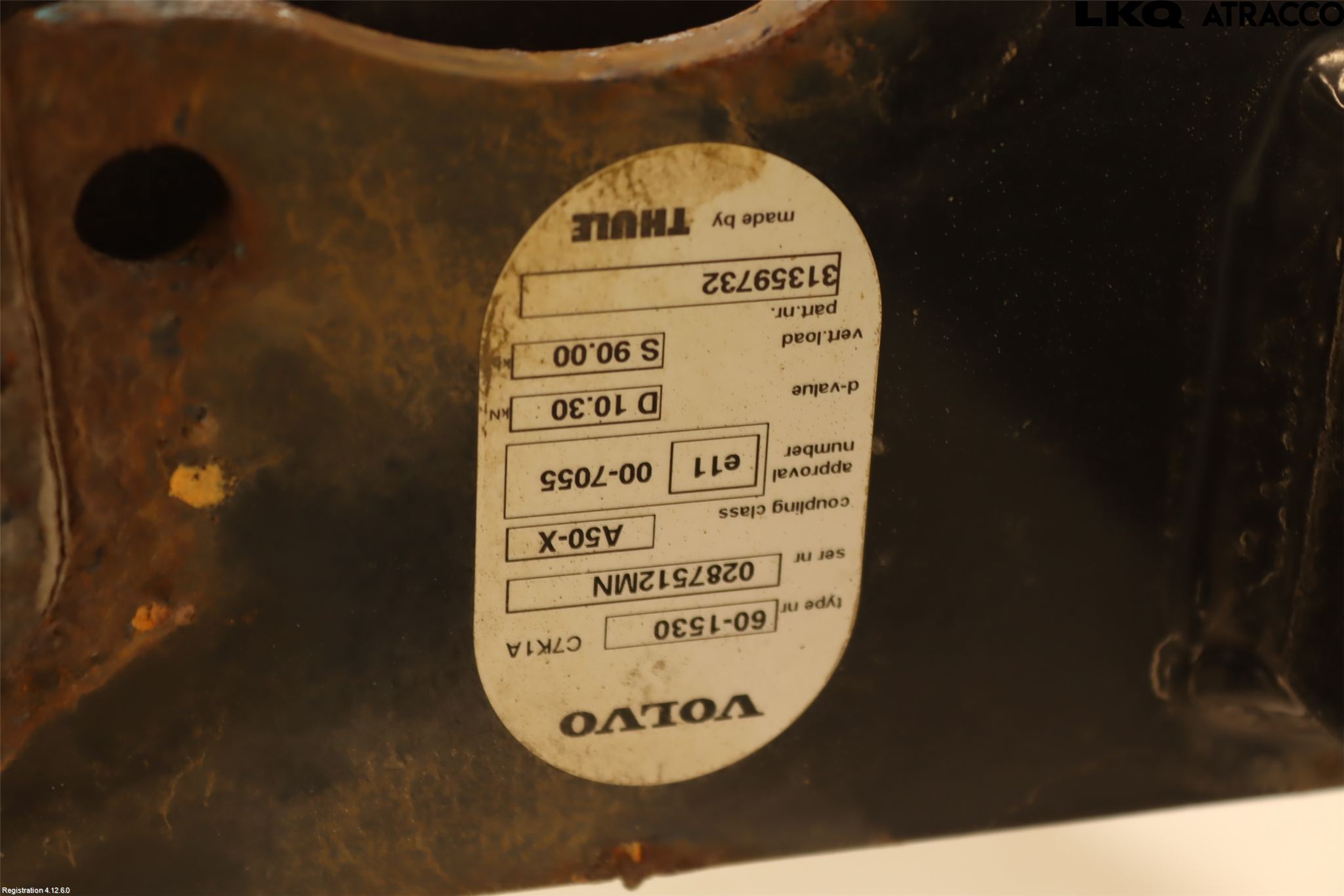 Volvo V60 14-18 Dragkrok