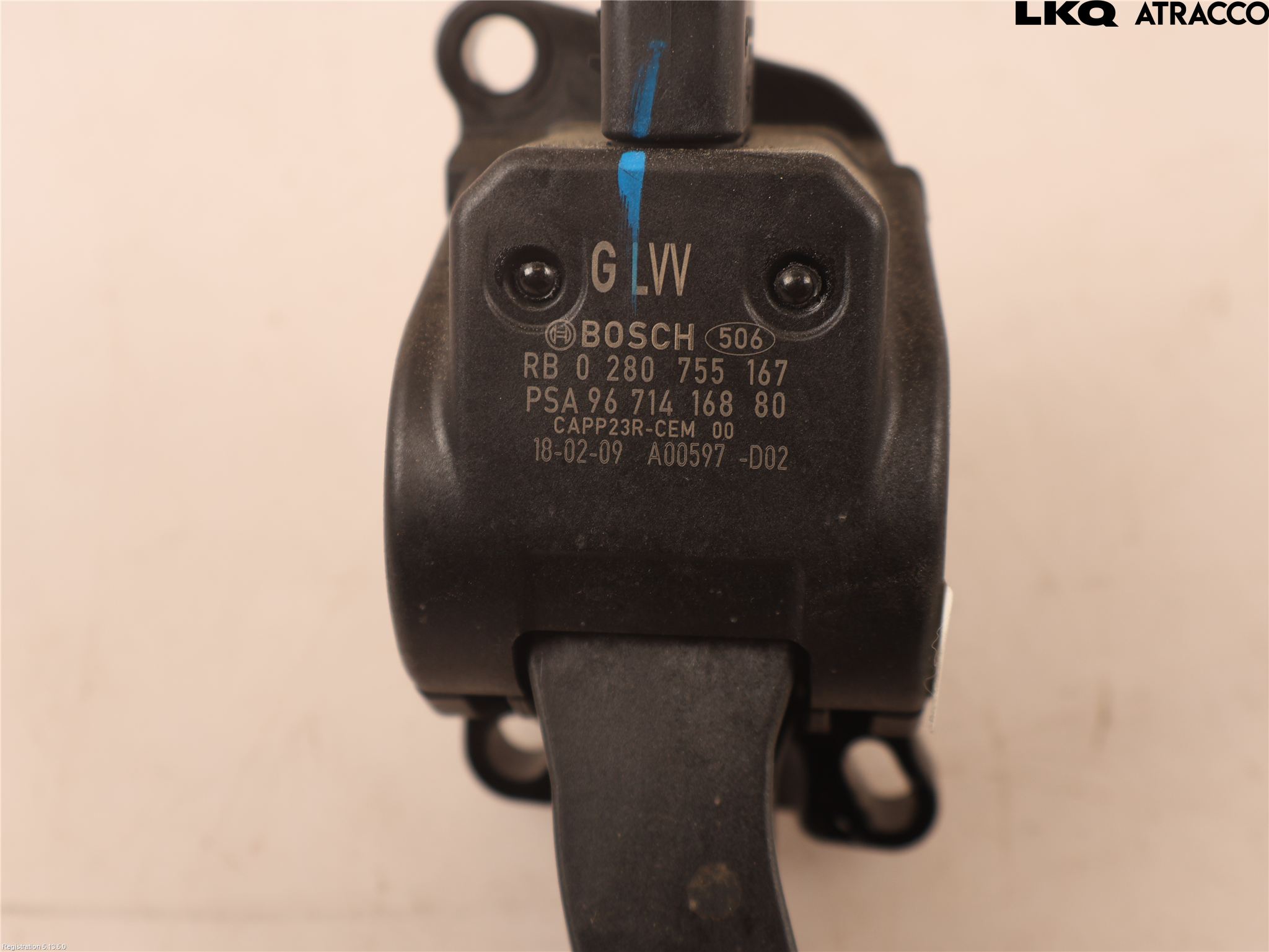 Citroen BERLINGO 08-18 Gaspedal