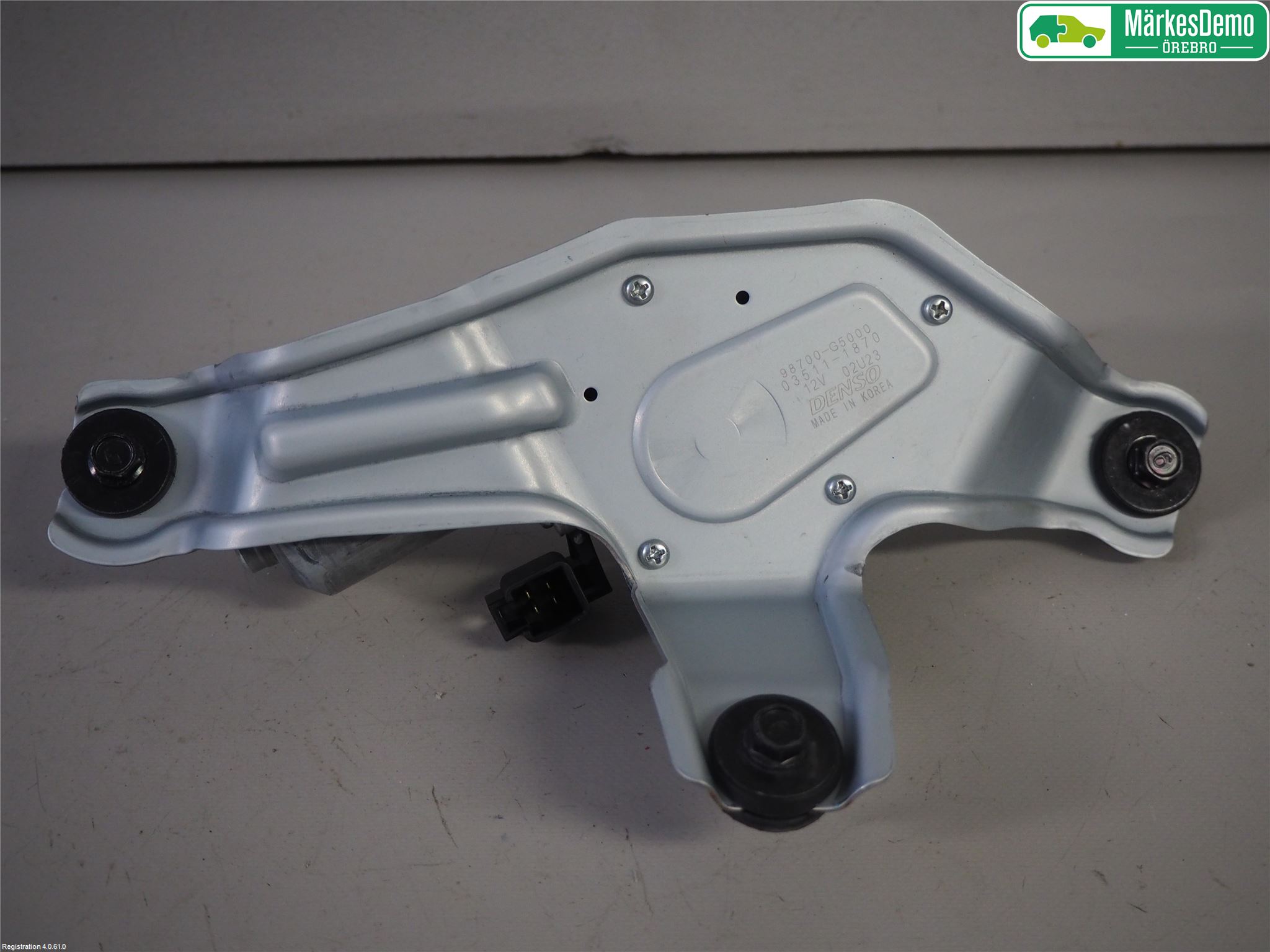 Kia NIRO (DE) 17-22 Torkarmotor Baklucka