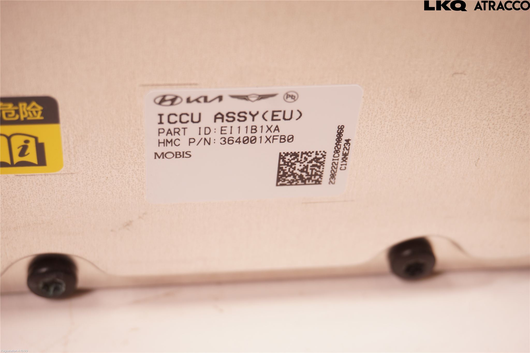 Kia EV6 (CV) 22- Batteriladdare Högspänning