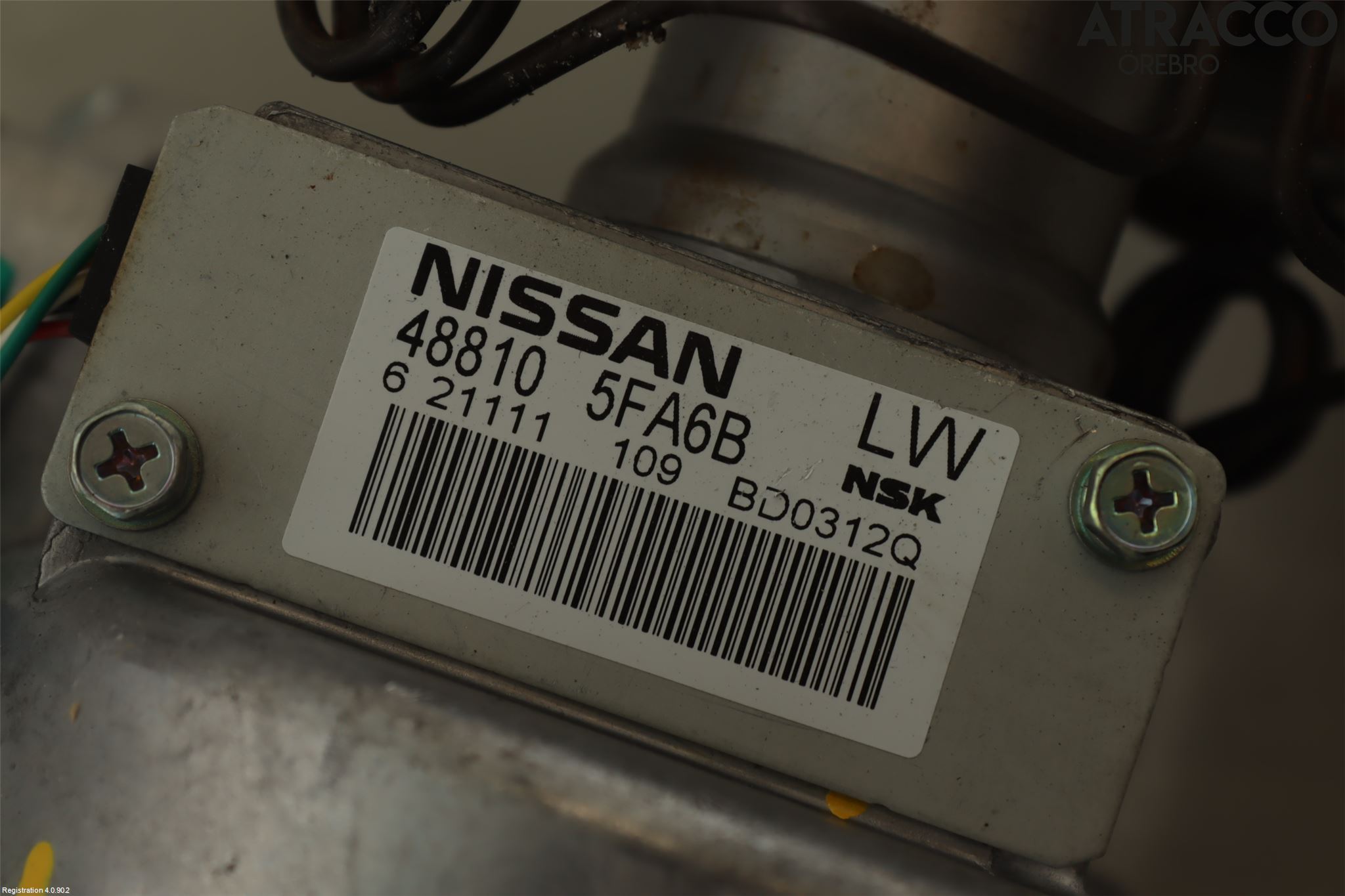 Nissan MICRA 17- Rattaxelagg Med Inb Servo