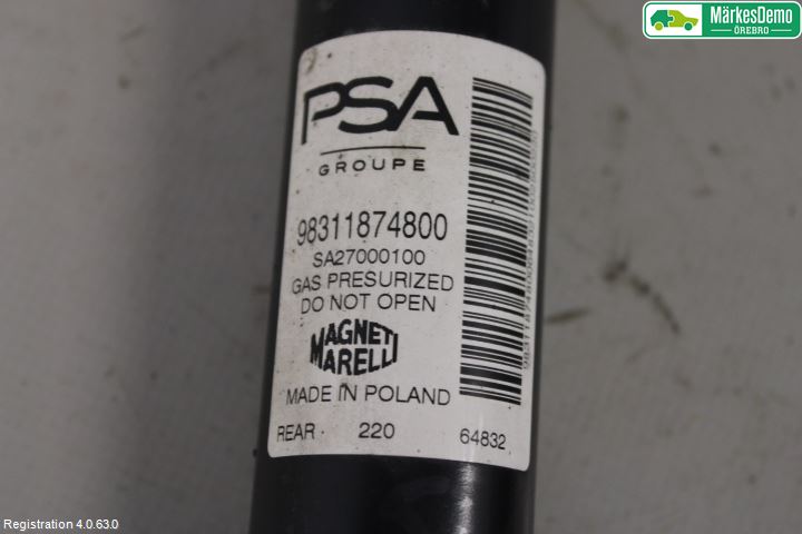Peugeot 208/E-208 20- Stötdämpare Bak