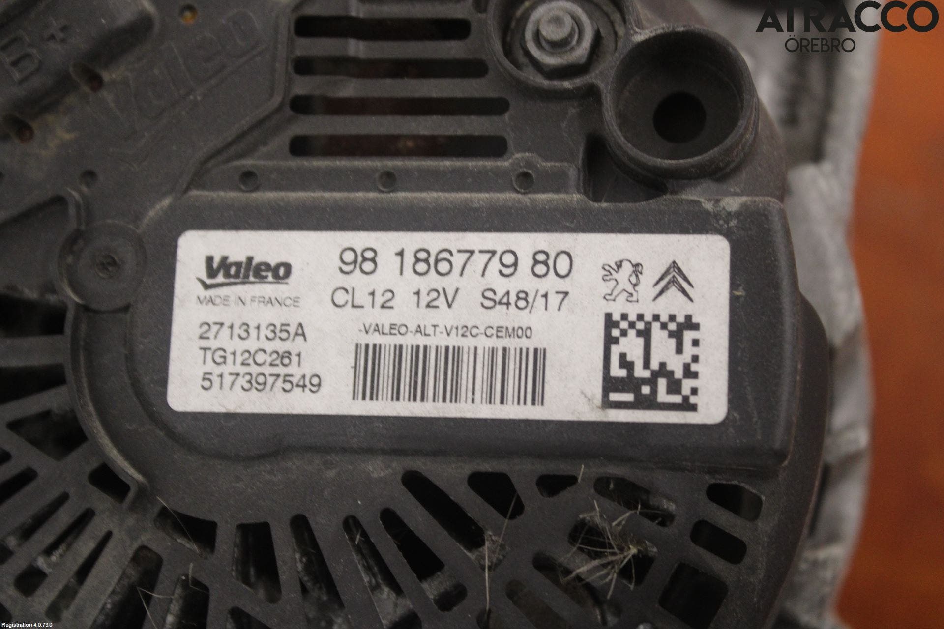 Peugeot PEUGOT 208 16-19 Generator