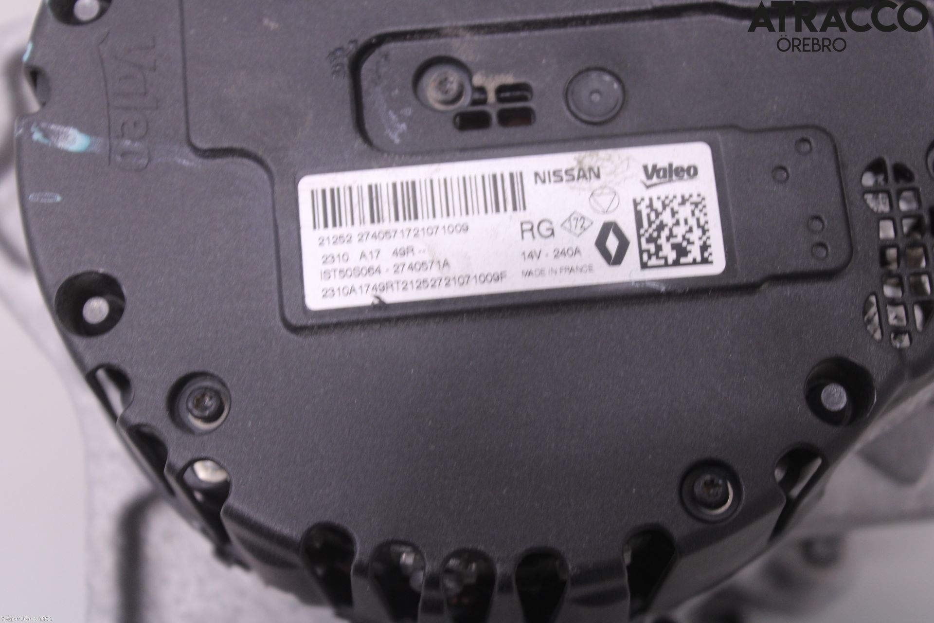Nissan QASHQAI 21- Generator