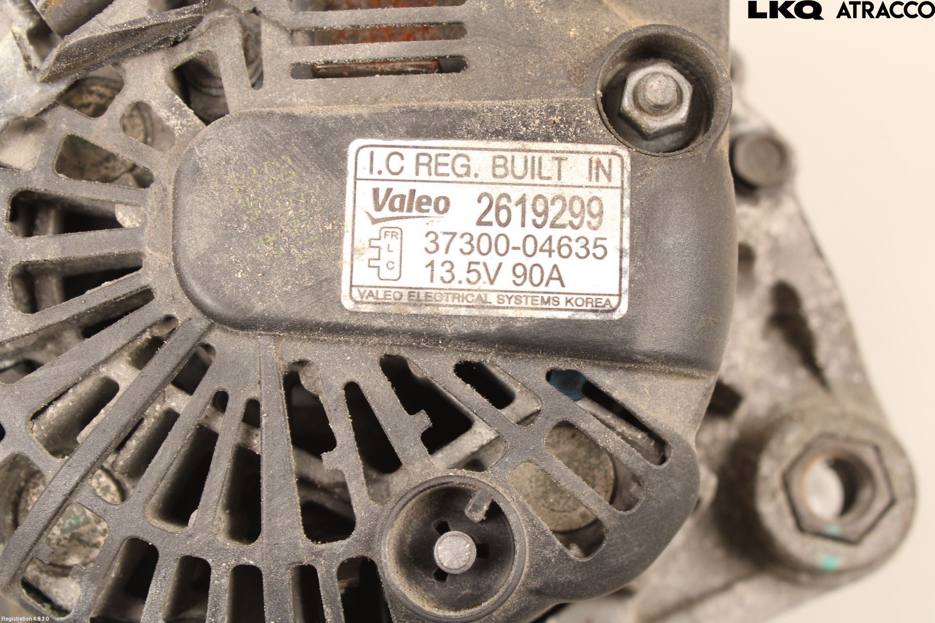 Kia PICANTO 12-17 Generator