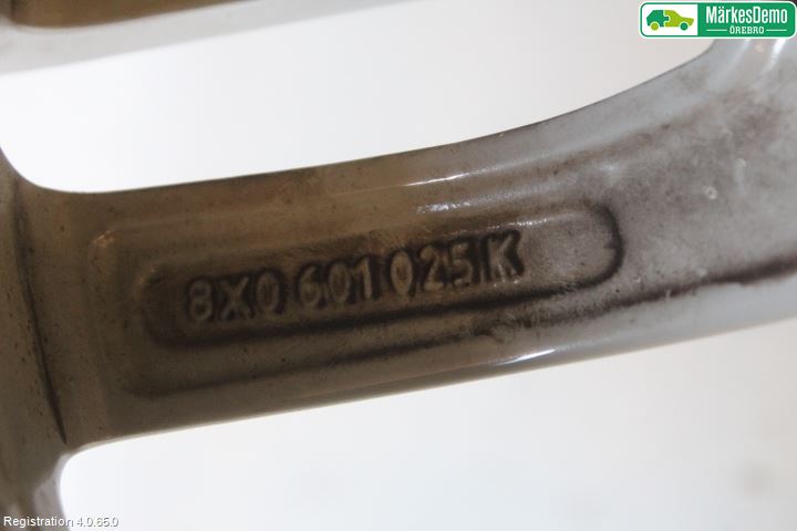 Audi A1/S1 11-18 Fälg Aluminium