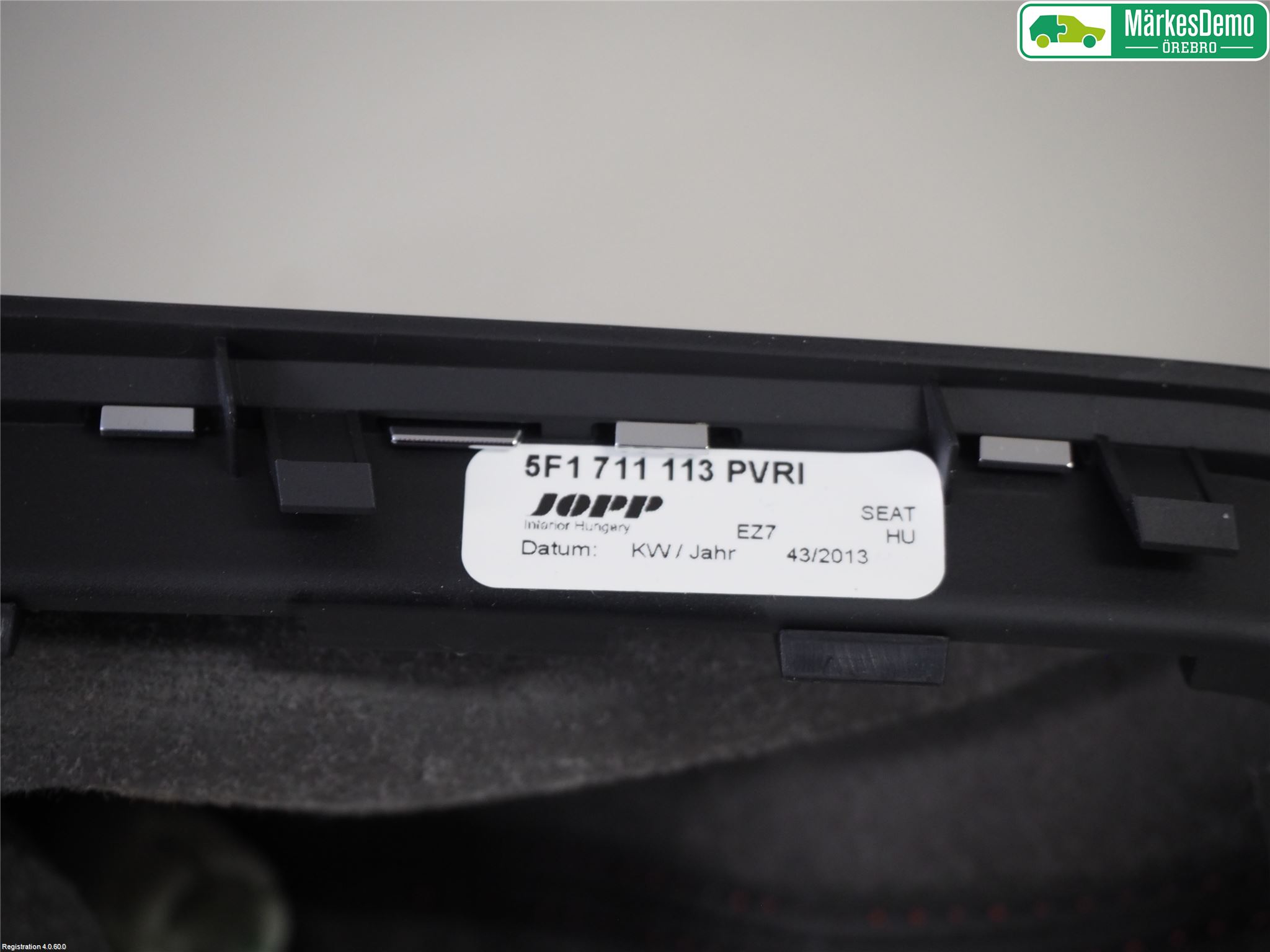 Seat LEON 13-20 Växelspaksdamask