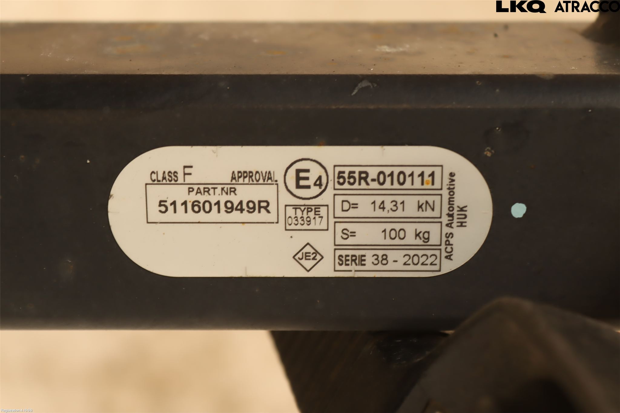 Nissan INTERSTAR 23- Dragkrok