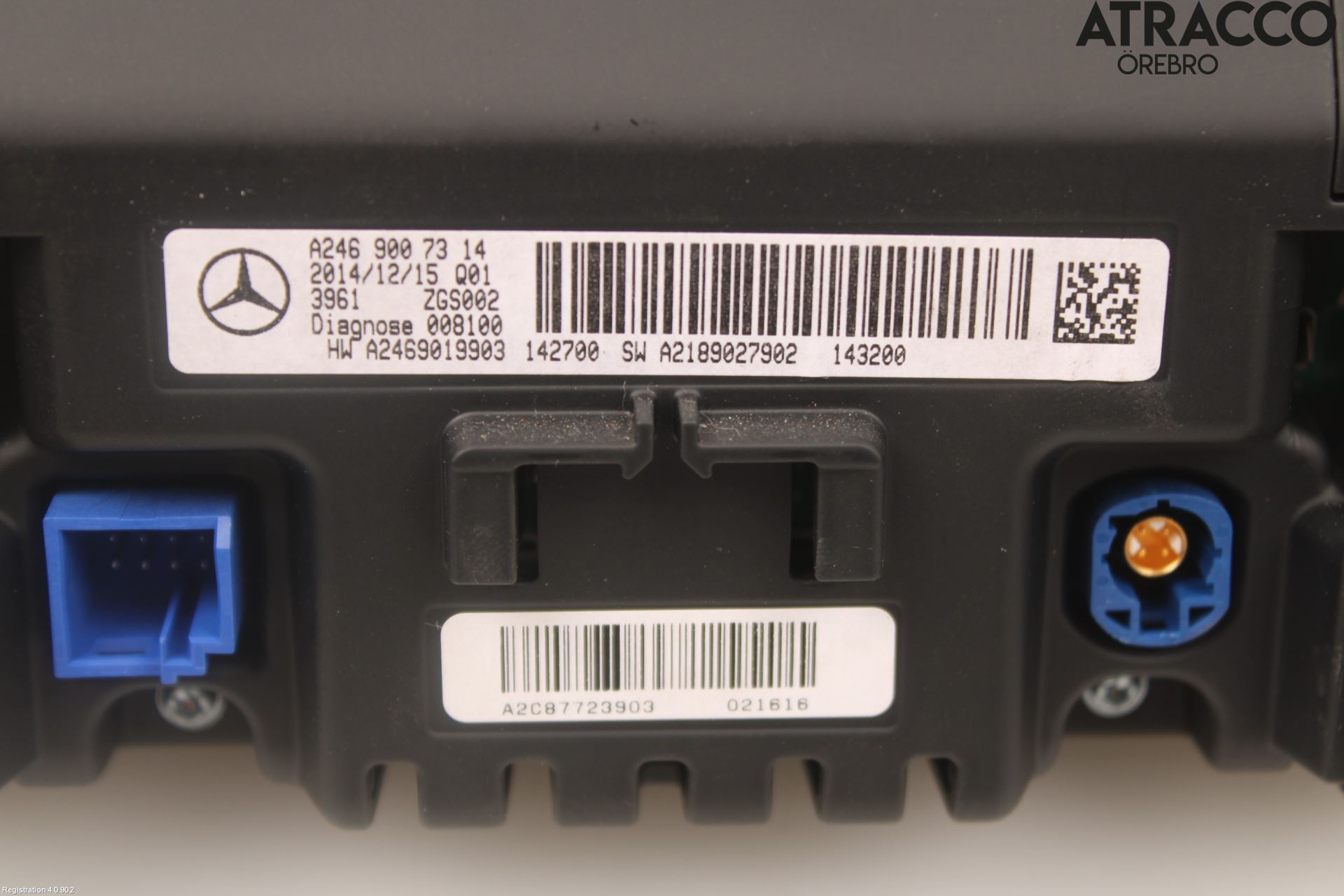 Mercedes-Benz MB CLA-KLASS (C117/X117) 13-19 Bildskärm