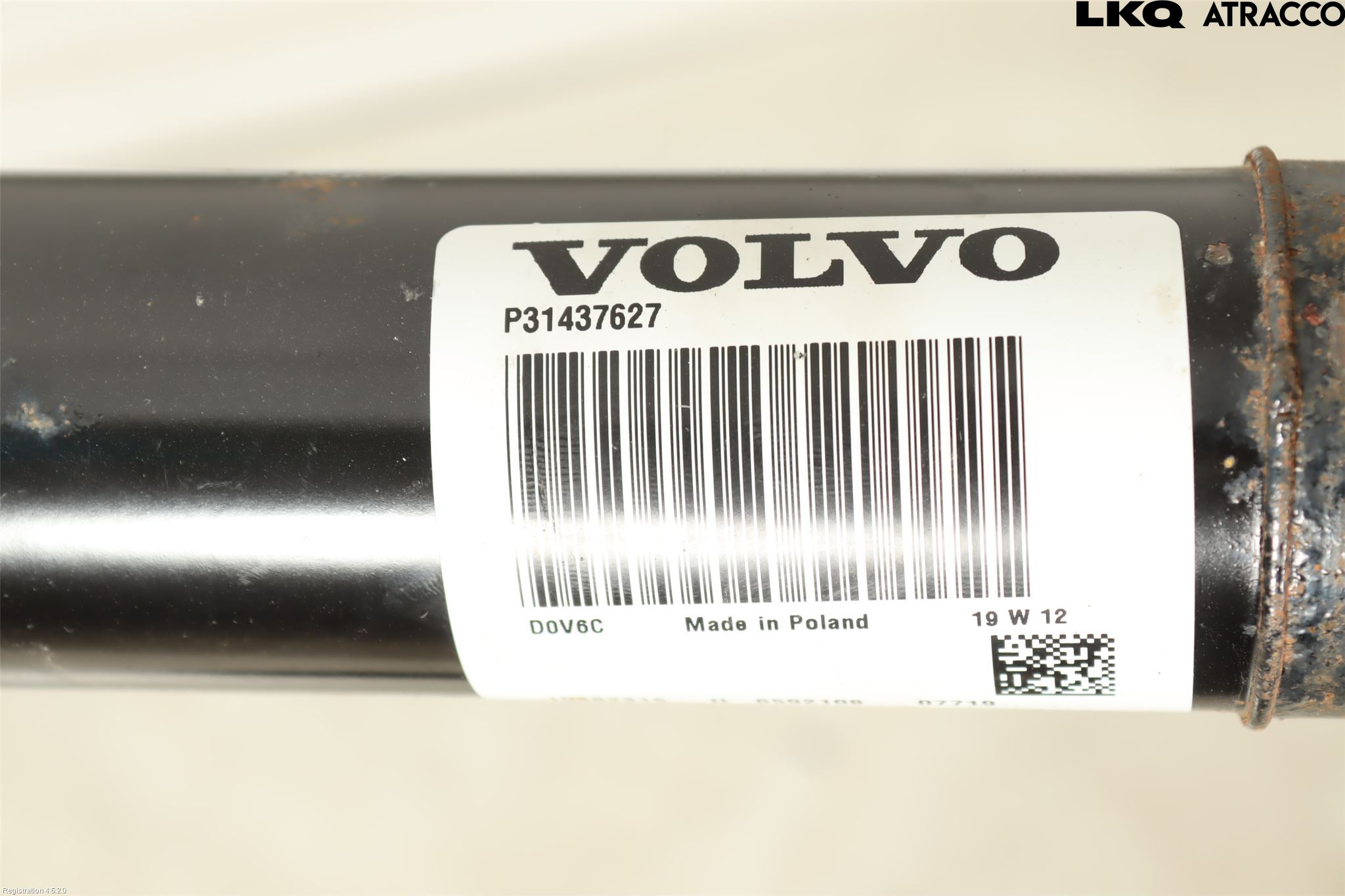 Volvo V60 19- Mellanaxel Komp