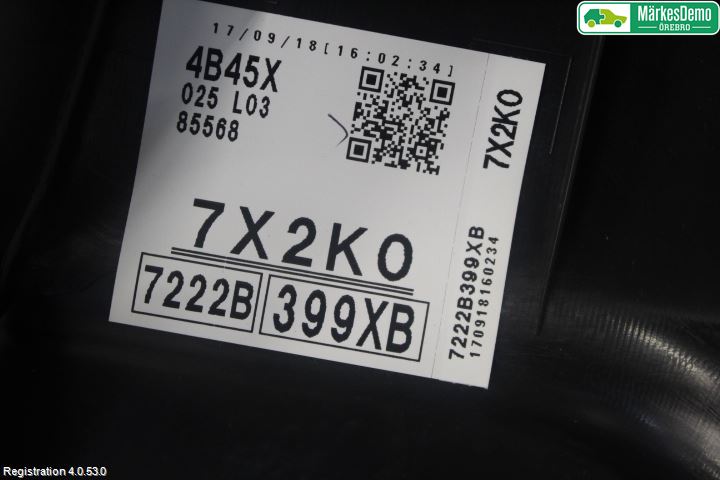 Mitsubishi OUTLANDER 13-21 Dörrklädsel Vä