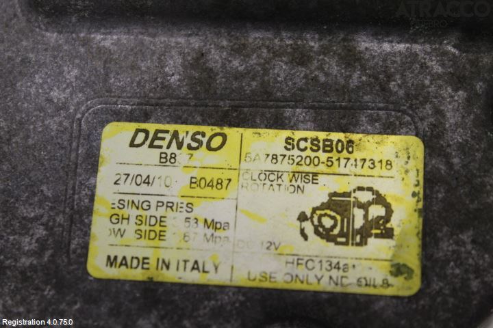 Fiat 500 07- Ac Kompressor