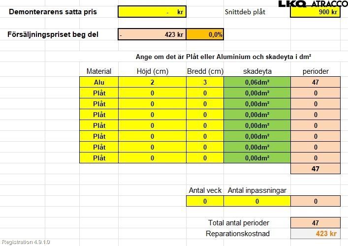 Audi A6/S6 4G 11-18 Dörr Fram Höger