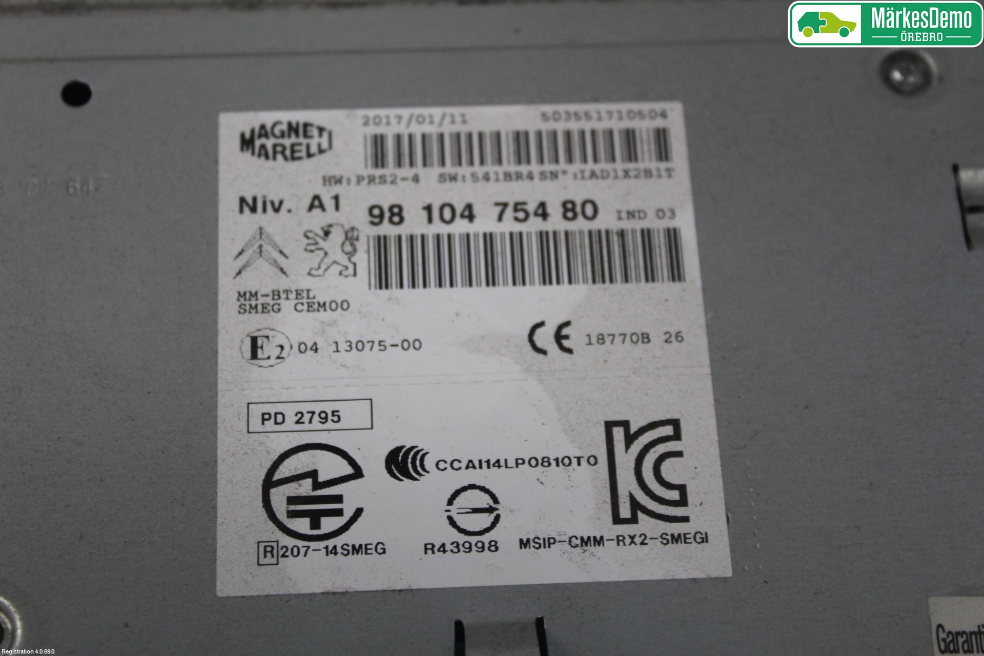 Peugeot 308 14-21 Radio