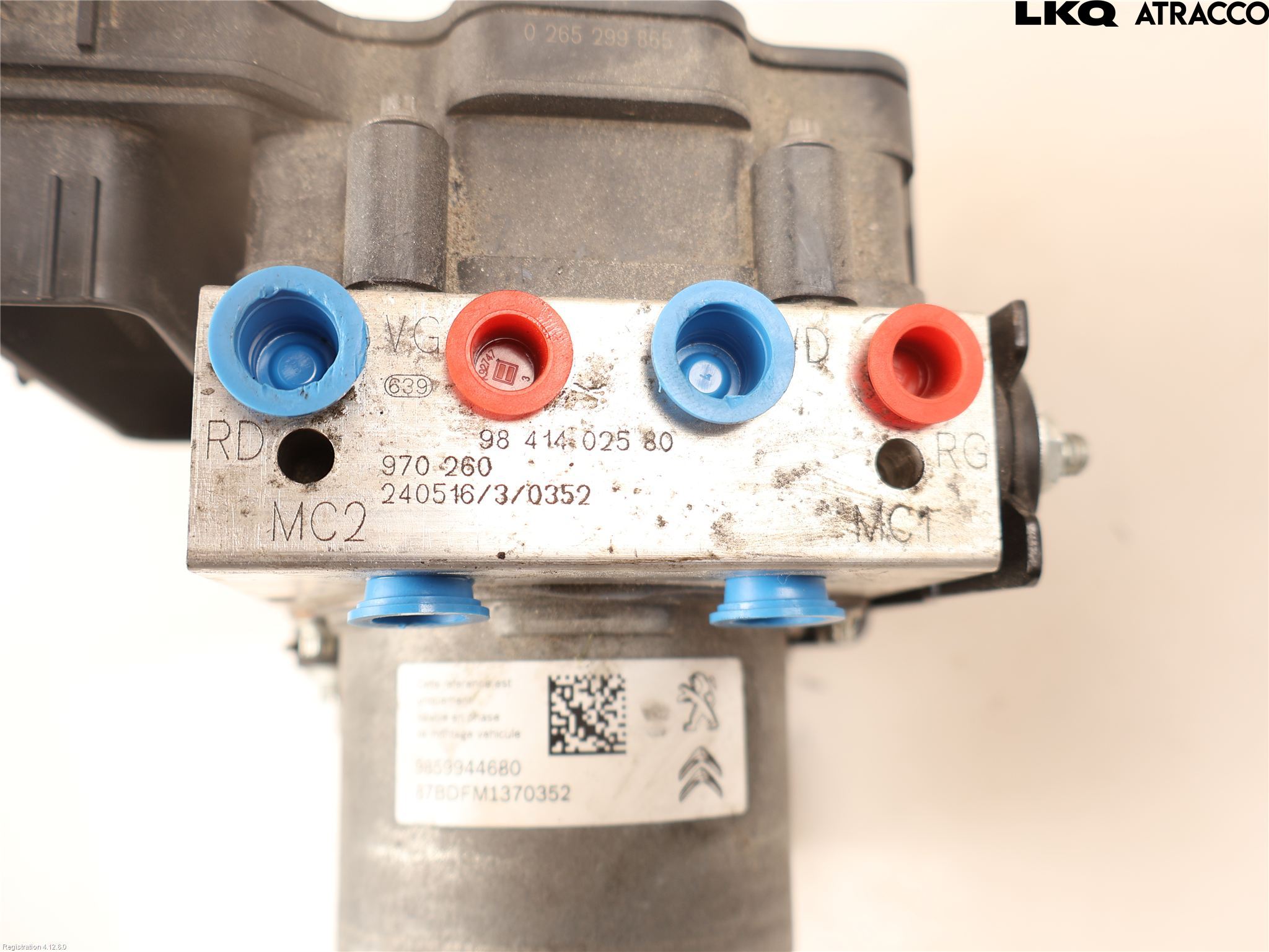 Peugeot 408 22- Abs Hydraulaggregat