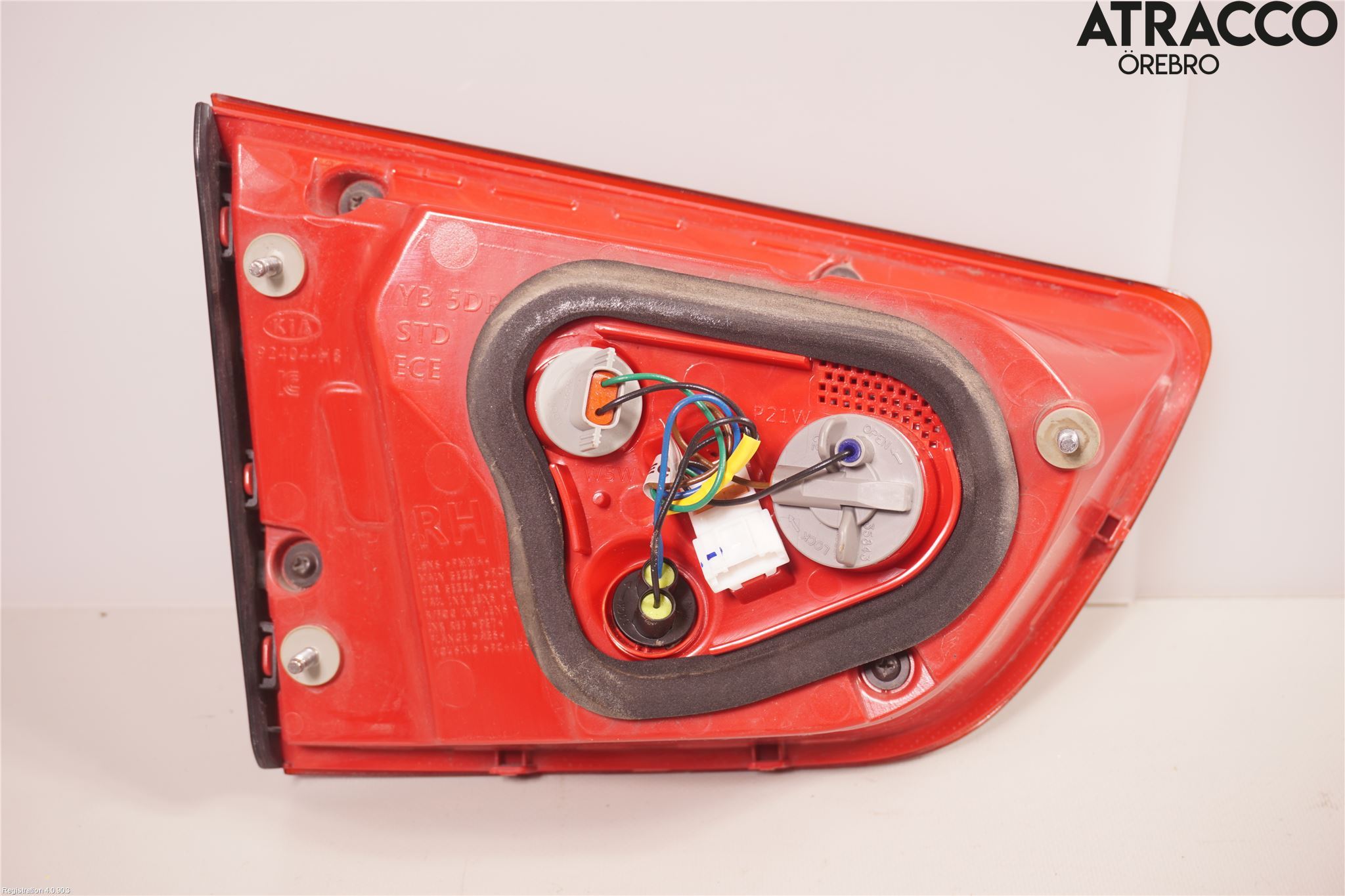 Kia RIO 17- Bakljus Lucka Hö