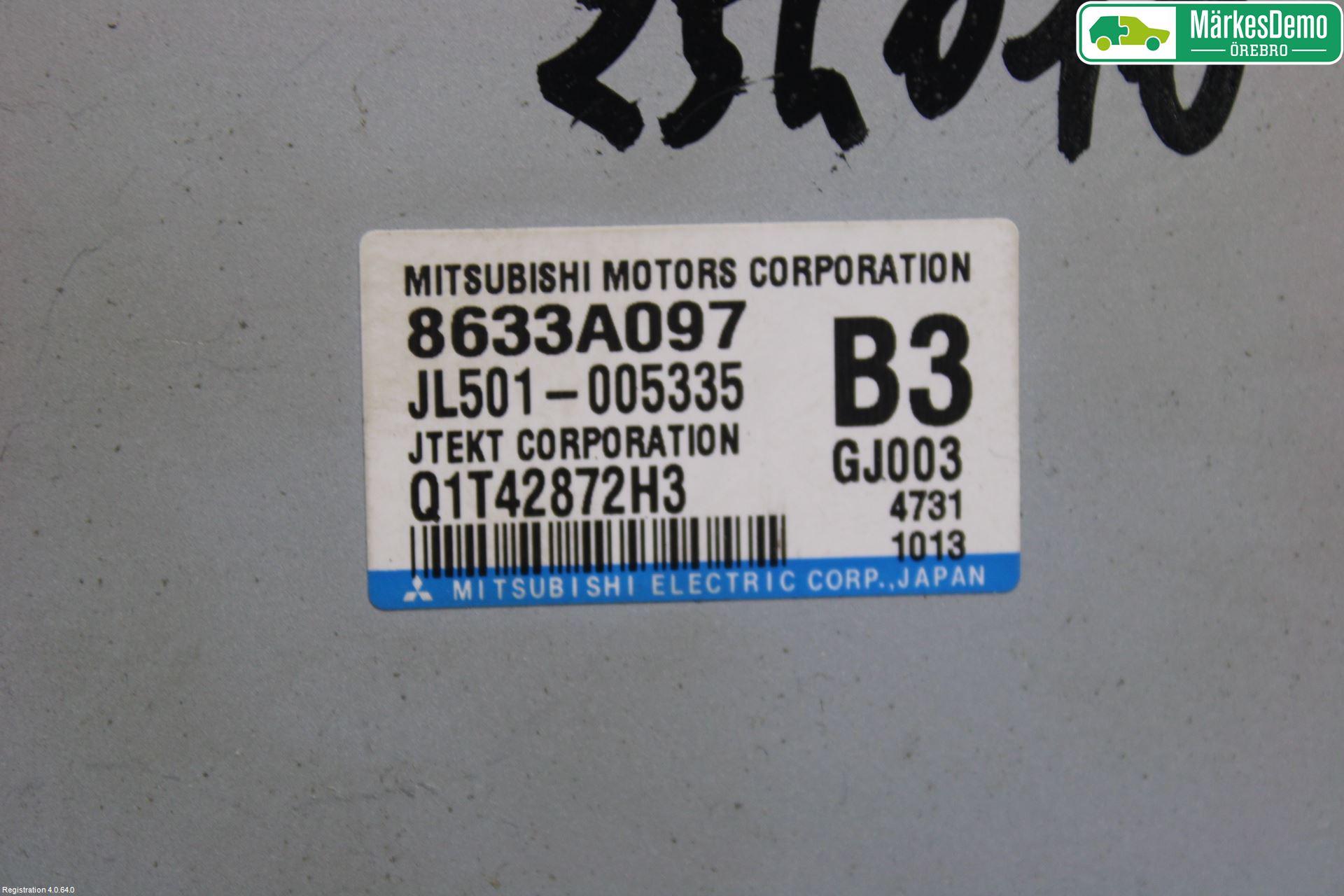 Mitsubishi OUTLANDER 13-21 Styrenhet Styrservo