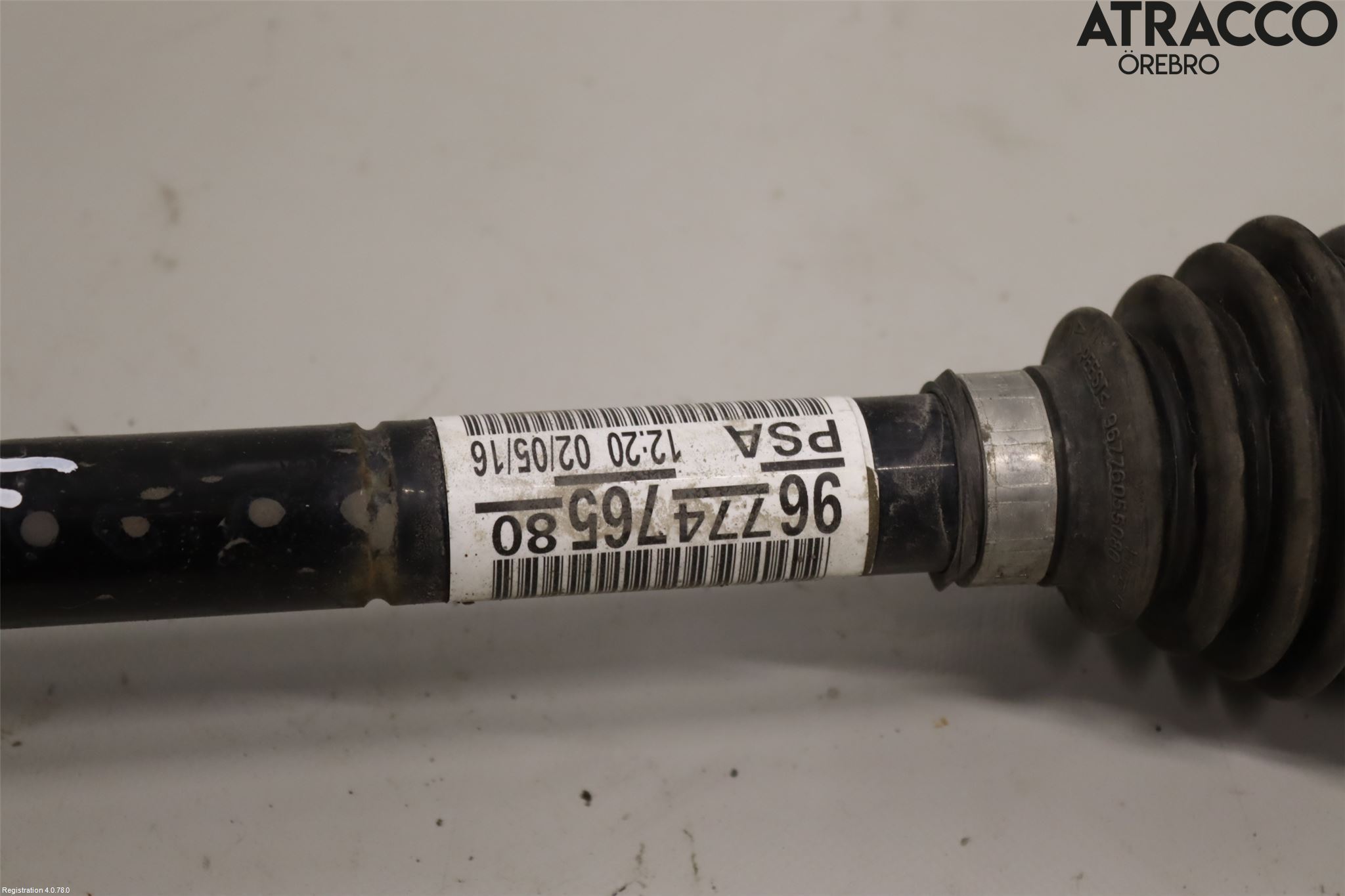 Citroen C4 CACTUS 14-20 Drivaxel Fram Vänster