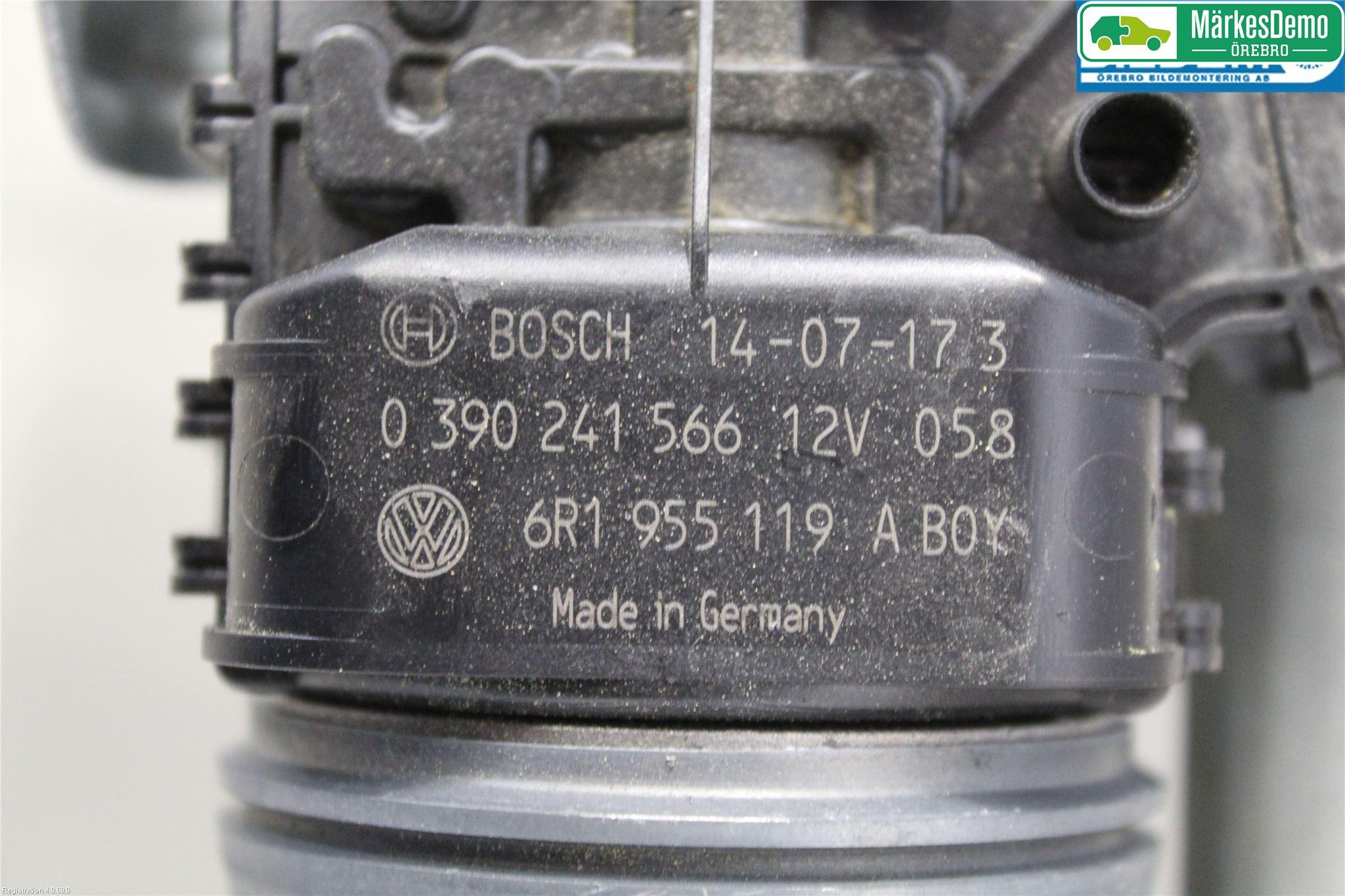 Volkswagen VW POLO 10-17 Torkarmotor Vindruta