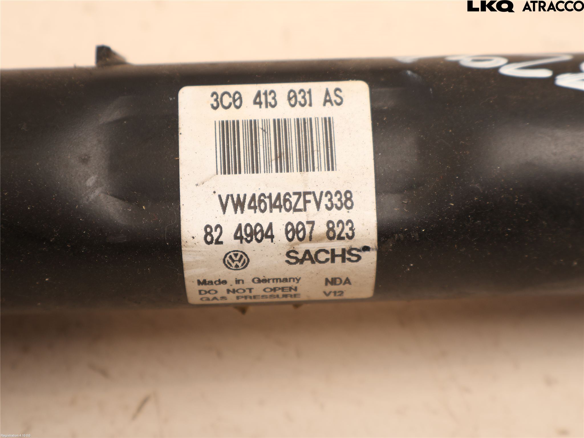 Skoda SUPERB 09-15 Fjäderben Fram Vänster