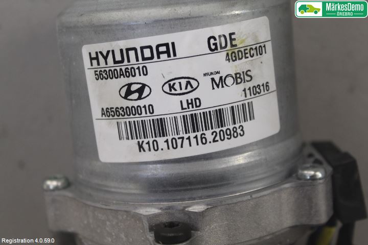 Hyundai i30 GD 13-17 Rattaxelagg Med Inb Servo