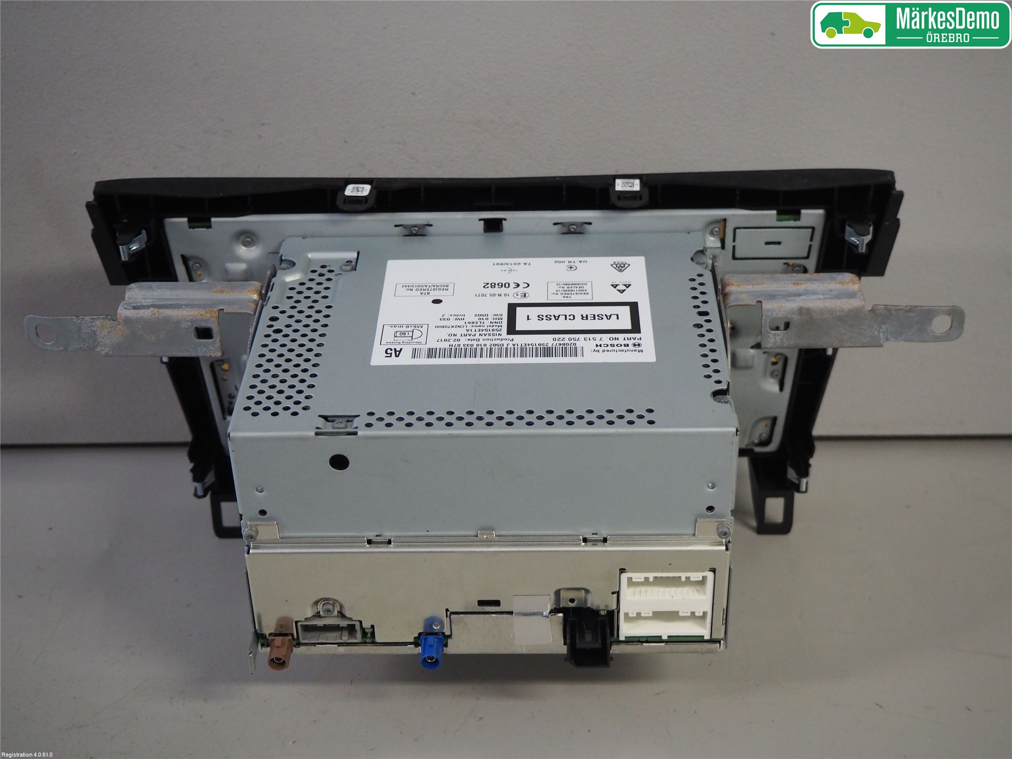 Nissan QASHQAI 14-17 Cd Radio - Multimediapanel