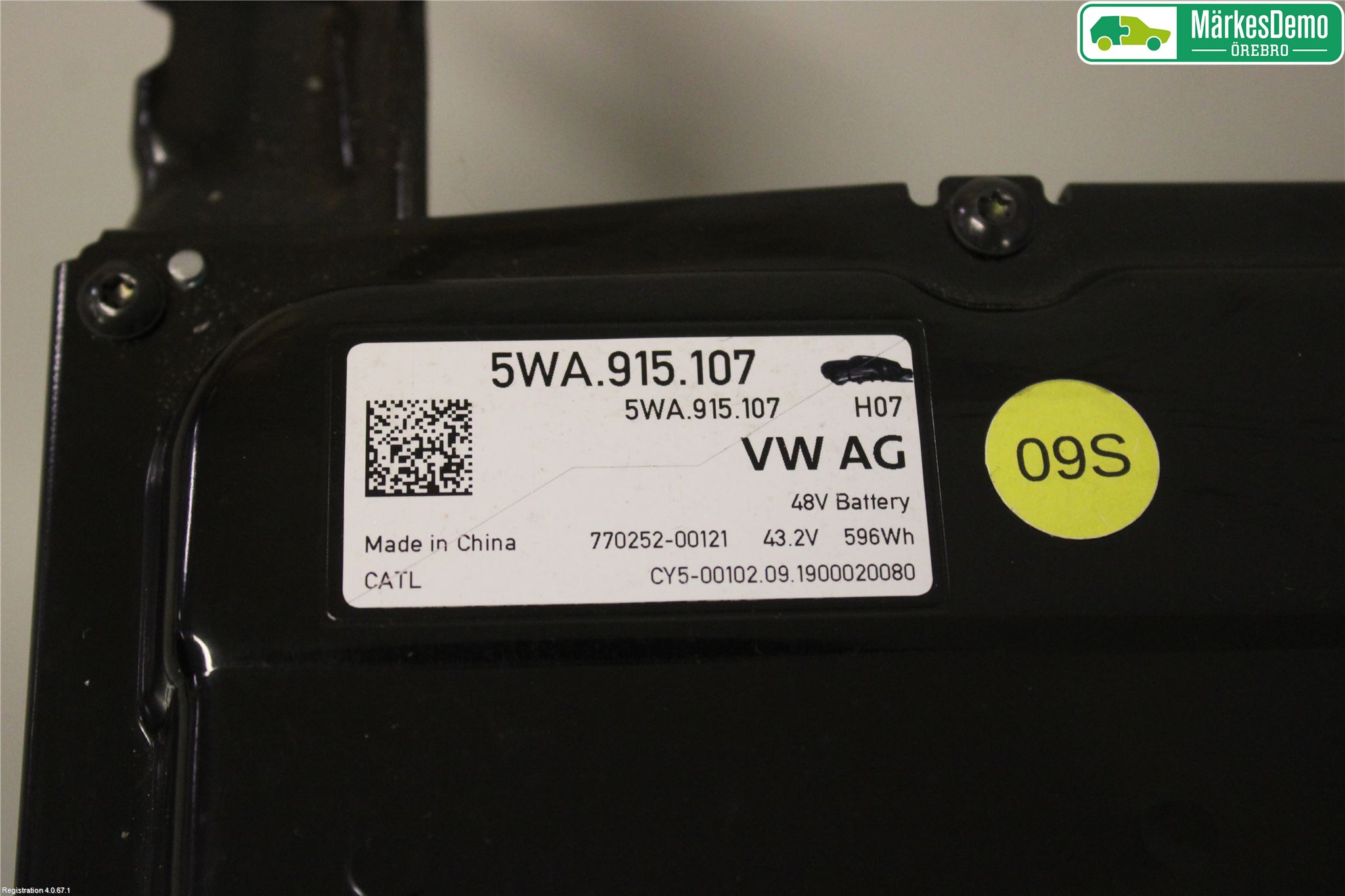 Volkswagen VW GOLF / E-GOLF VIII 20- Batteri Högspänning