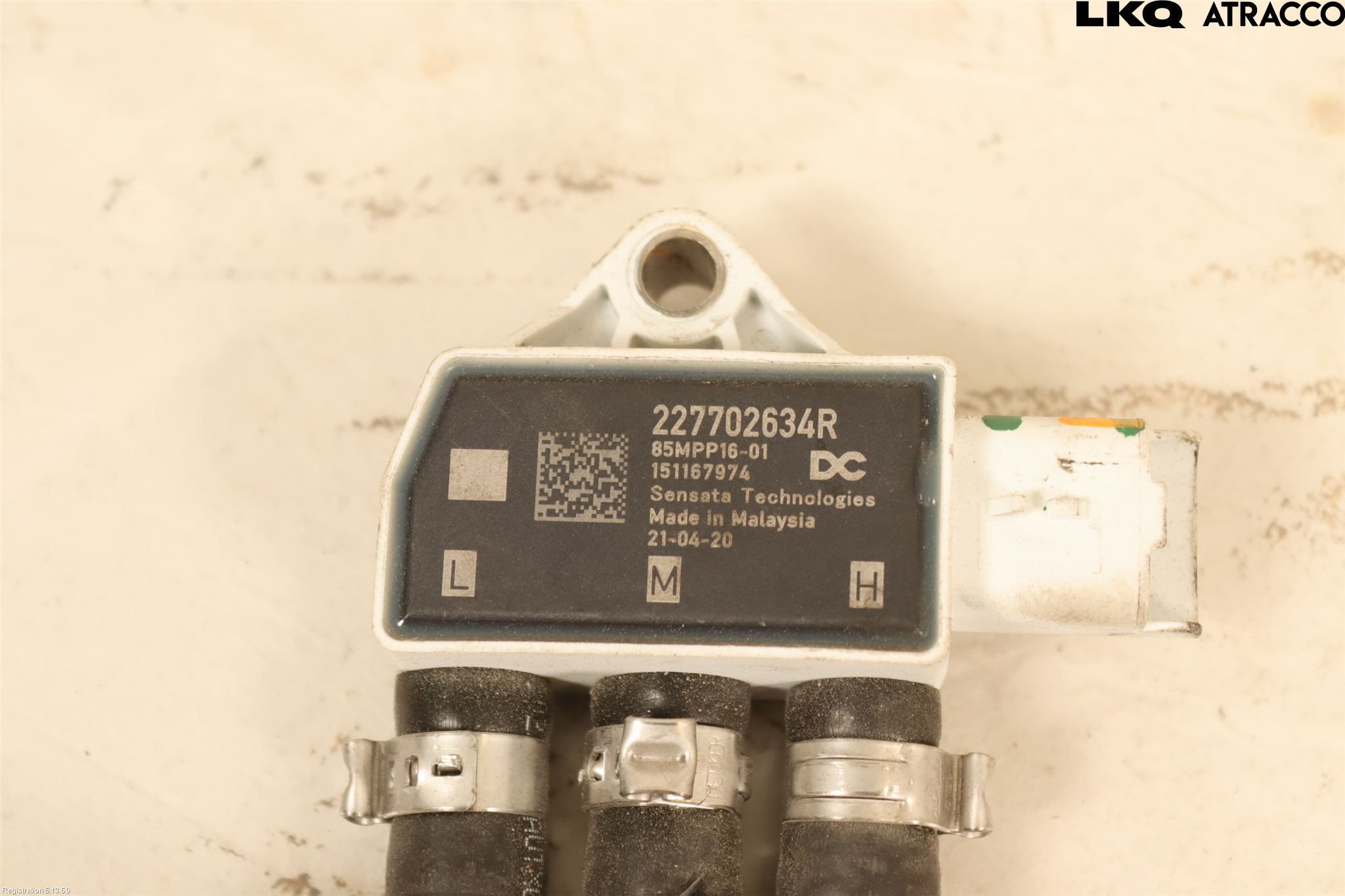 Renault TRAFIC/E-TECH 15- Sensor Avgas