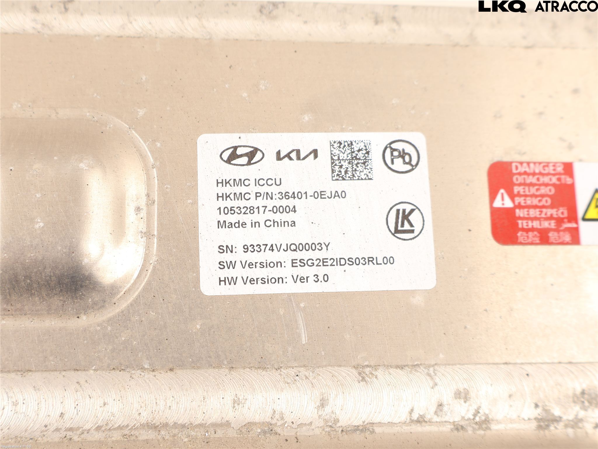 Kia NIRO (SG2) 23- Batteriladdare Högspänning