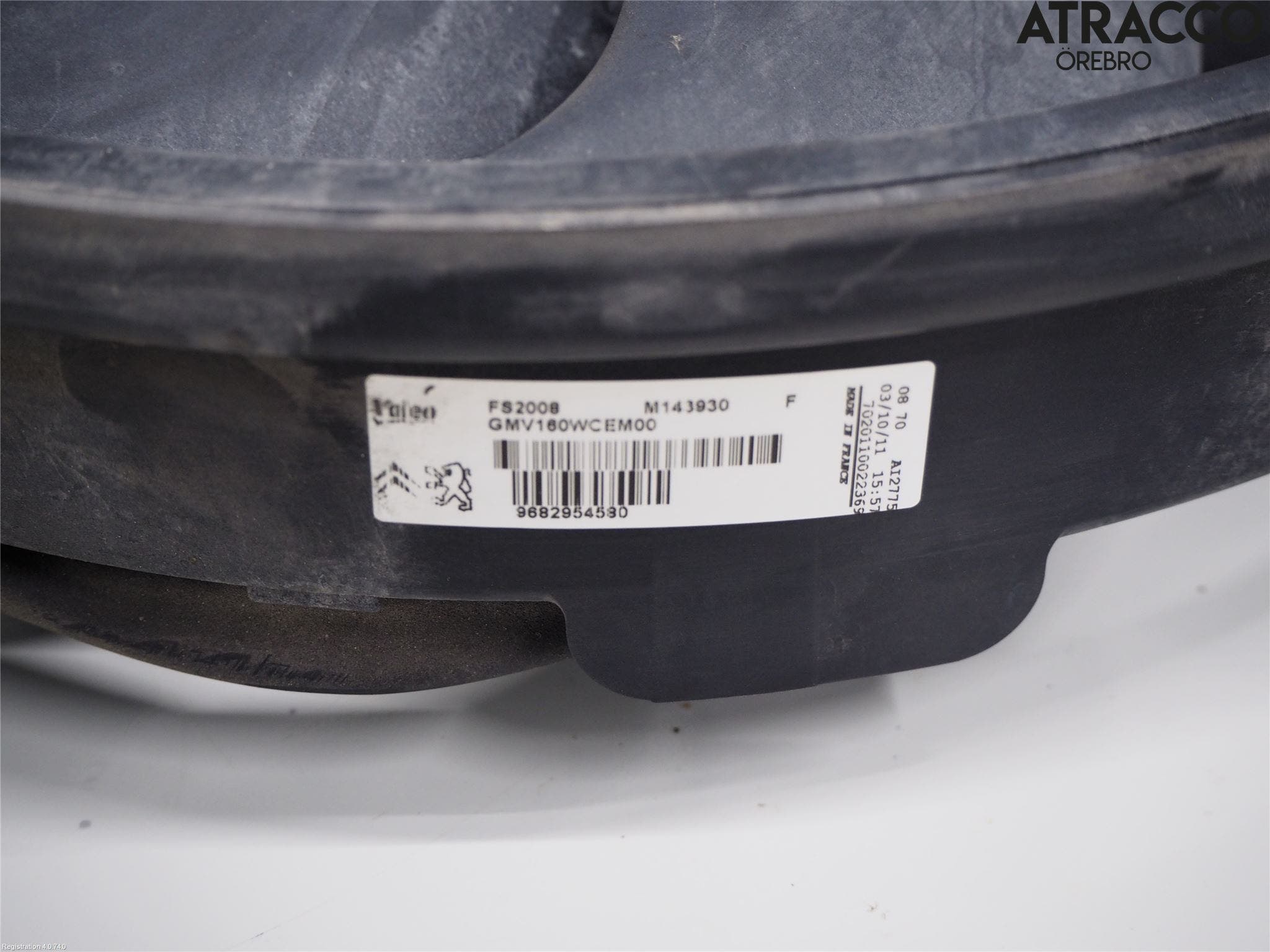 Peugeot 508 11-18 Kylfläkt El