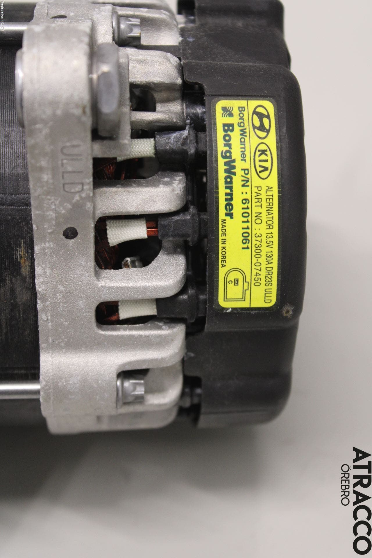 Kia RIO 17- Generator